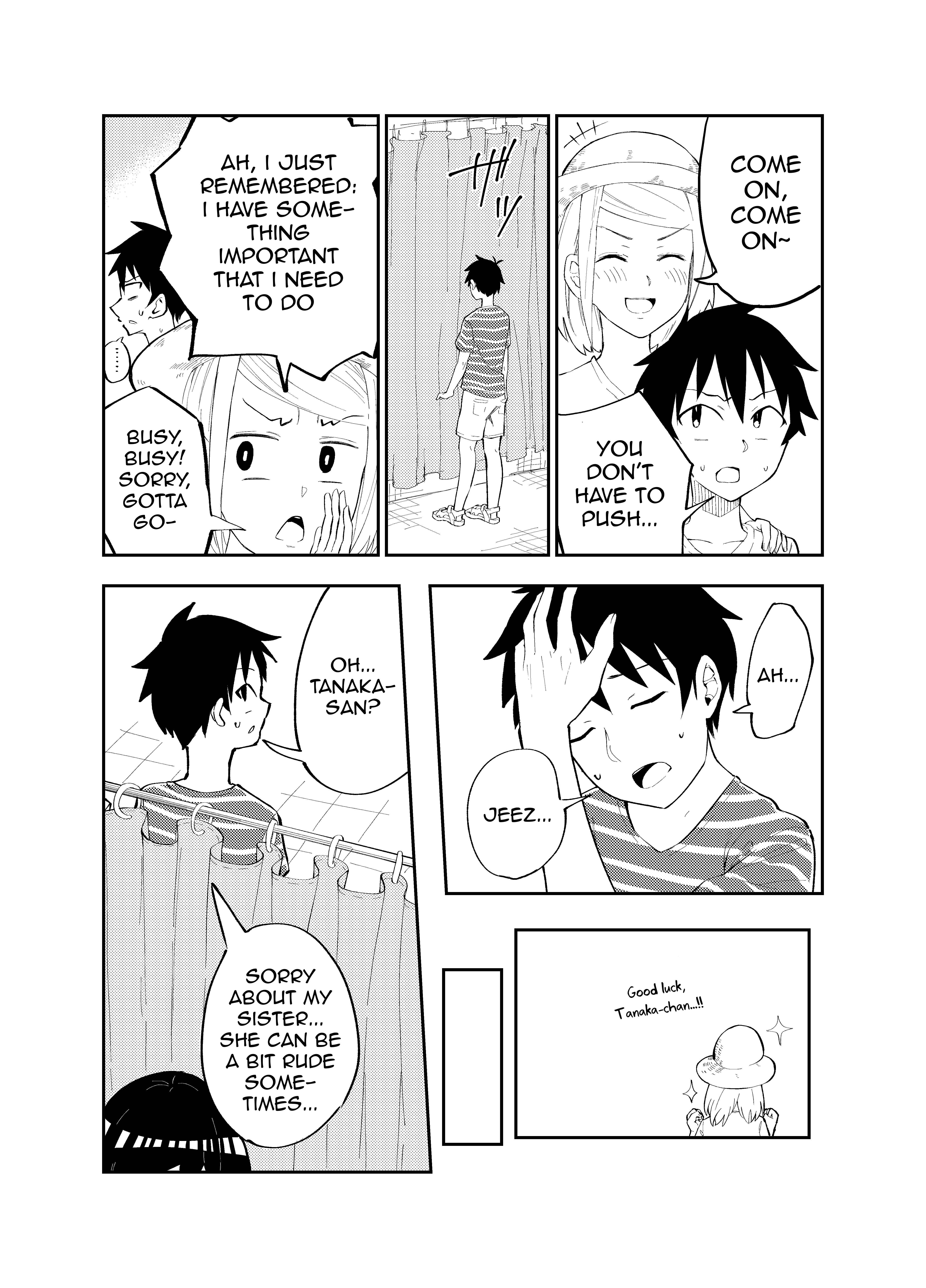Page 1 Chapter 14 Classmate no Tanaka-san wa Sugoku Kowai (Webcomic)