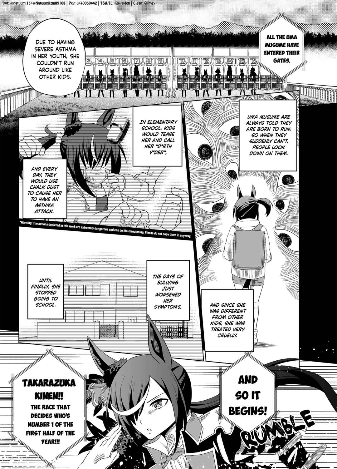 Page 3 Chapter 4 Uma Musume Pretty Derby - The Mysterious Beautiful Uma Musume Picture Book Author was a Hero Story (Doujinshi)