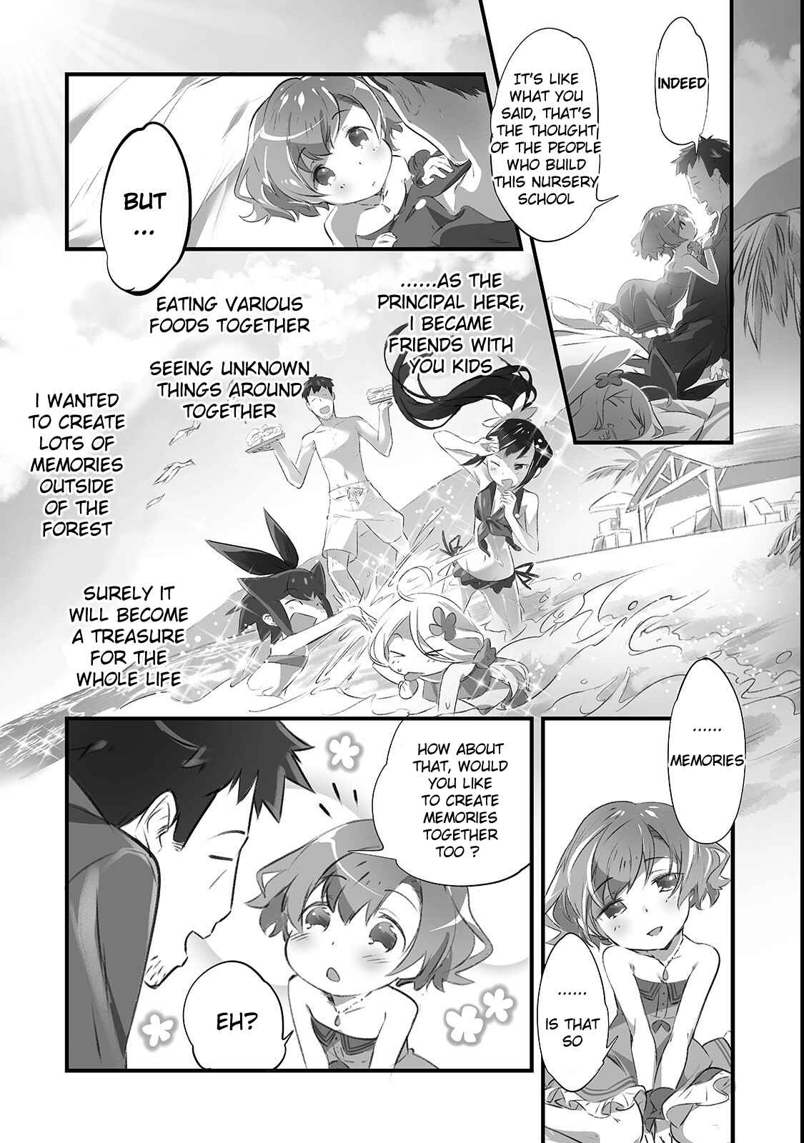 Page 4 Chapter 6 Isekai Hoikuen wo Hirakimashita ~Fusei Skill de Saikyou Loli Seirei-tachi wa Deredere desu~