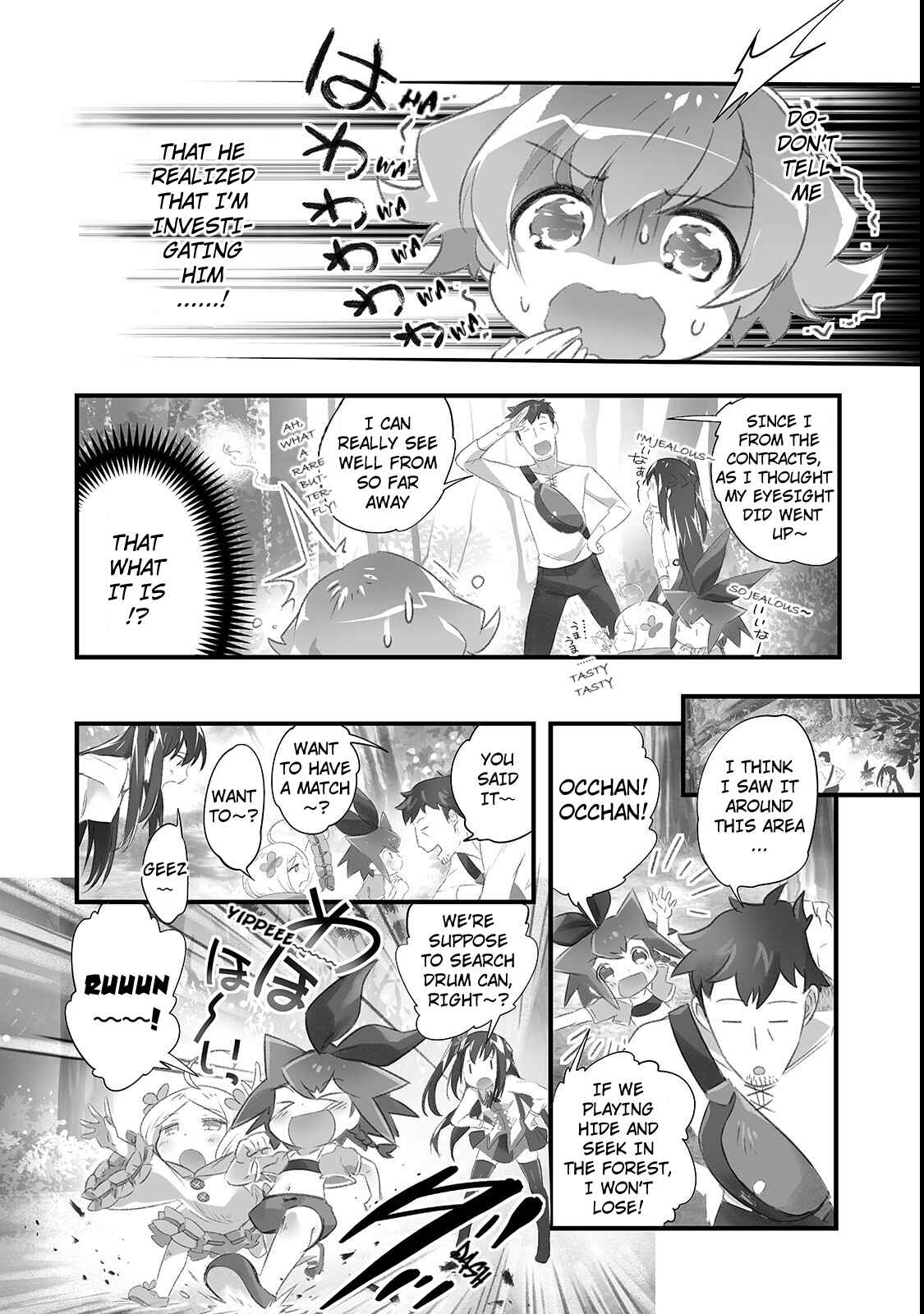 Page 5 Chapter 7 Isekai Hoikuen wo Hirakimashita ~Fusei Skill de Saikyou Loli Seirei-tachi wa Deredere desu~
