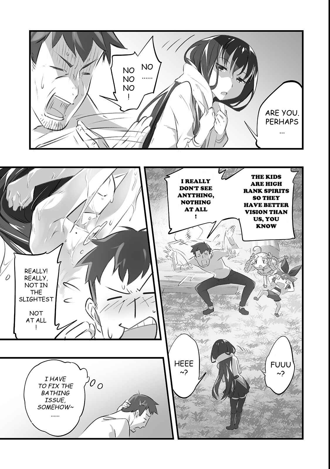 Page 15 Chapter 5 Isekai Hoikuen wo Hirakimashita ~Fusei Skill de Saikyou Loli Seirei-tachi wa Deredere desu~