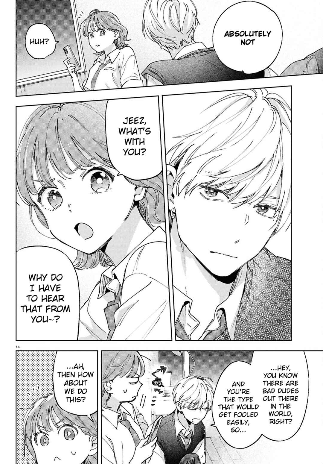 Page 14 Chapter 1 Ese Supadari ni wa Kussanai!
