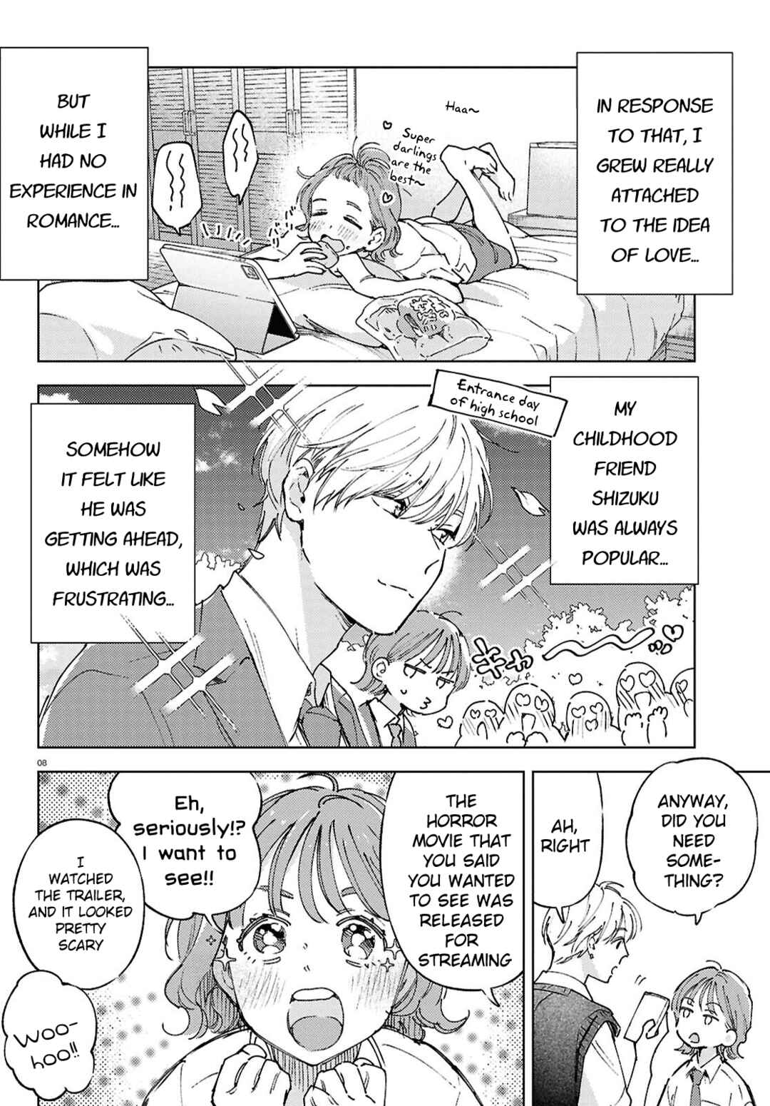 Page 8 Chapter 1 Ese Supadari ni wa Kussanai!