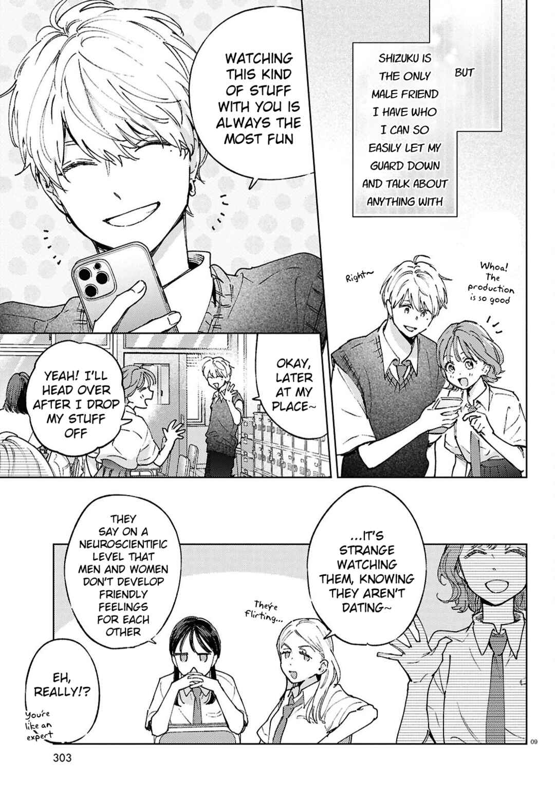 Page 9 Chapter 1 Ese Supadari ni wa Kussanai!