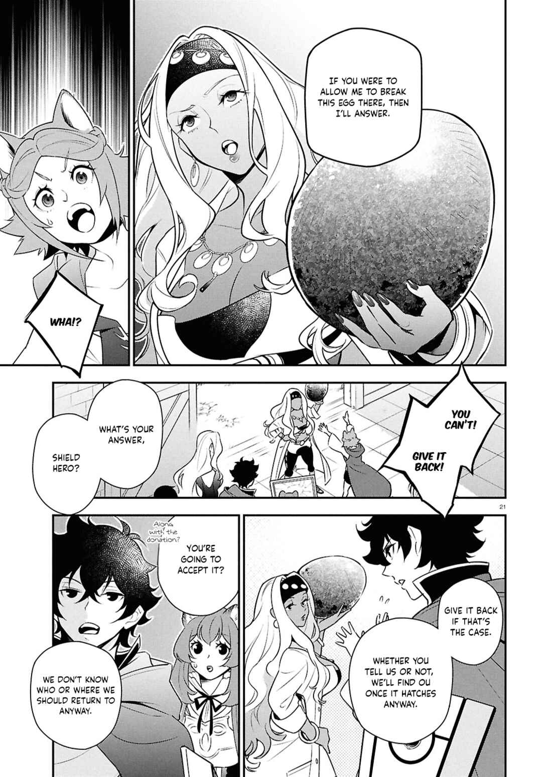 Page 21 Chapter 118 Tate no Yuusha no Nariagari