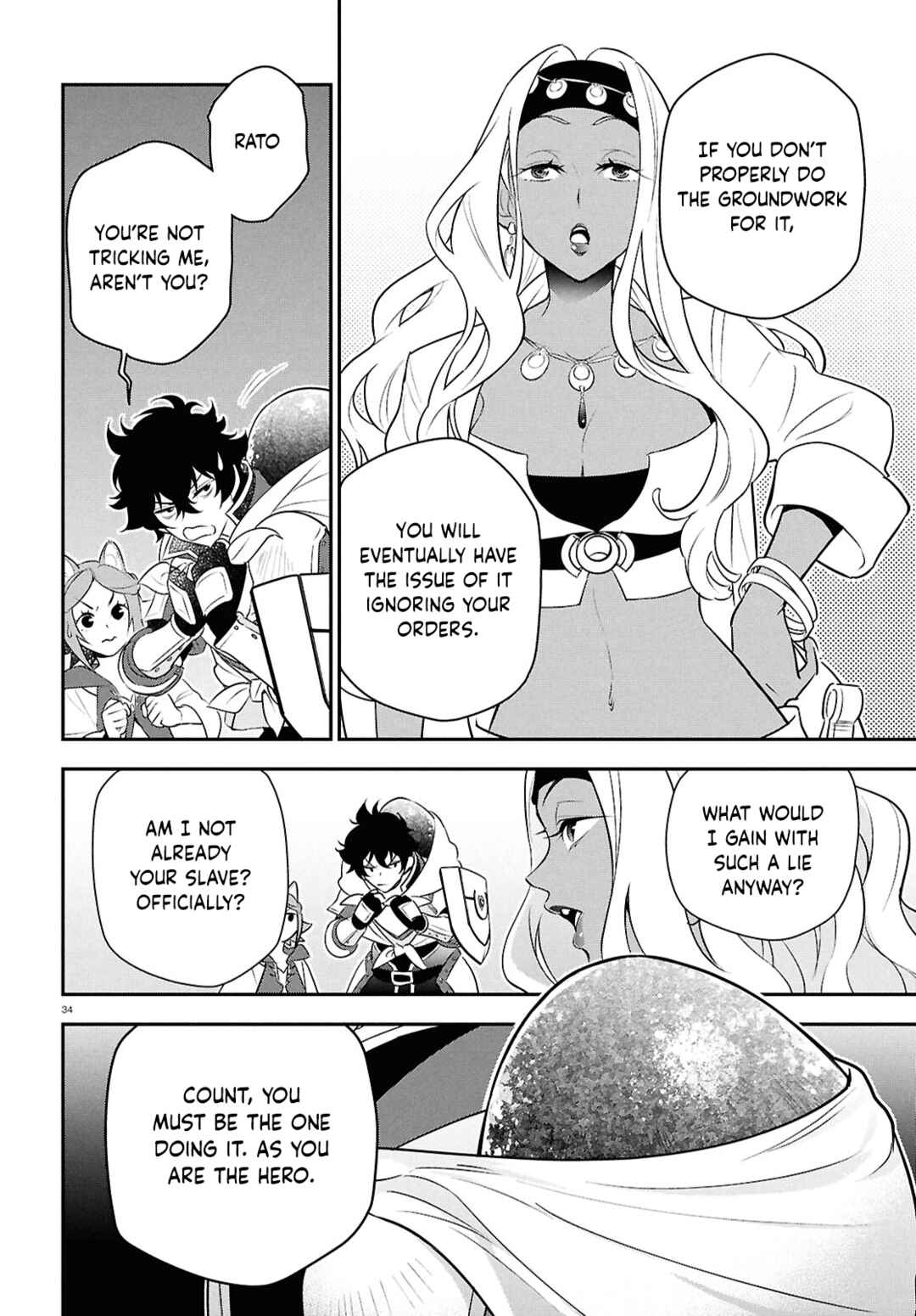Page 34 Chapter 118 Tate no Yuusha no Nariagari