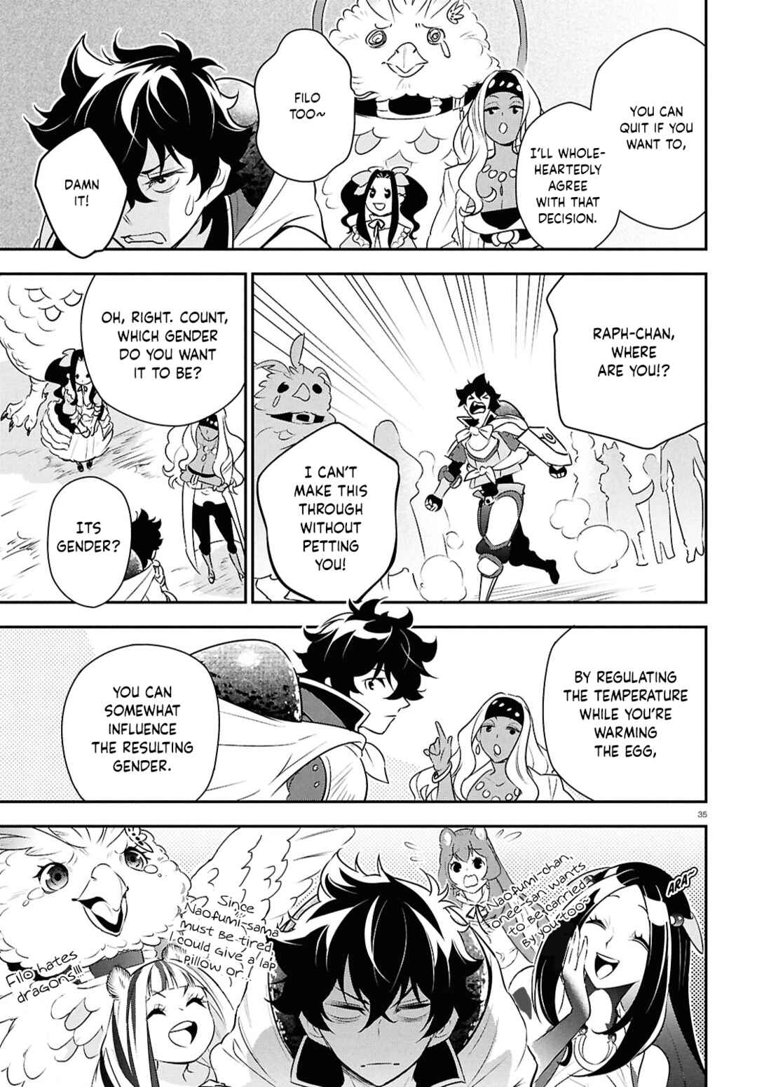 Page 35 Chapter 118 Tate no Yuusha no Nariagari