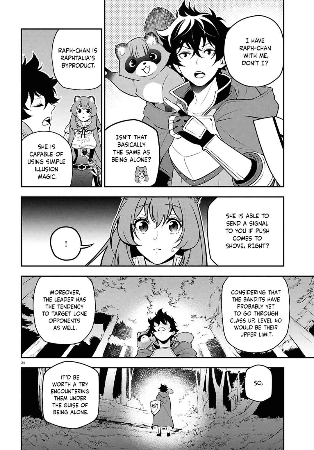 Page 34 Chapter 110 Tate no Yuusha no Nariagari