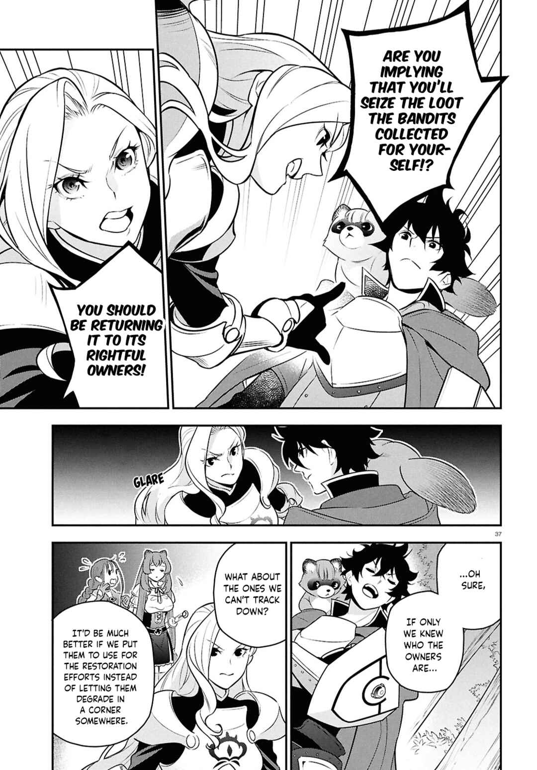 Page 37 Chapter 110 Tate no Yuusha no Nariagari