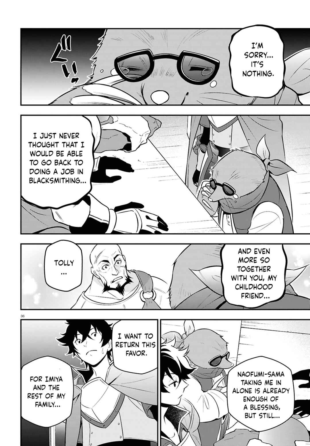 Page 36 Chapter 108 Tate no Yuusha no Nariagari