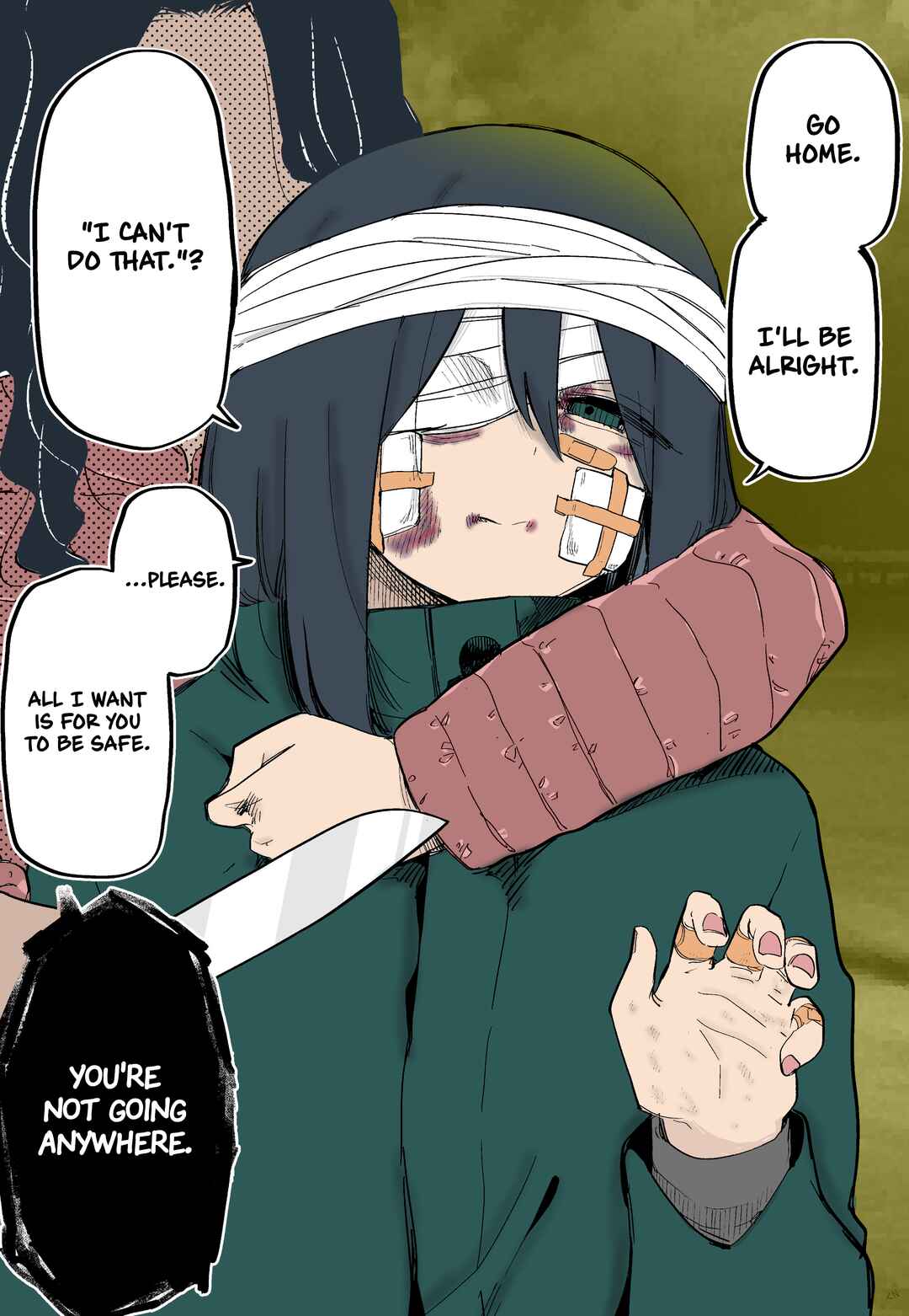 Page 1 Chapter 34 Azadarake no Classmate ga Shinpai de (Fan Colored)