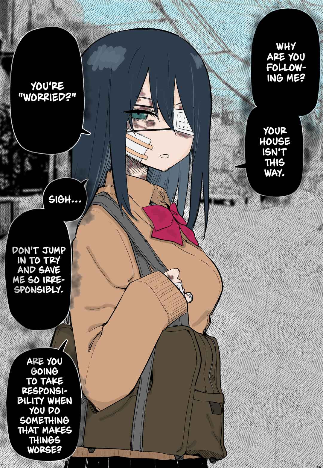 Page 1 Chapter 2 Azadarake no Classmate ga Shinpai de (Fan Colored)