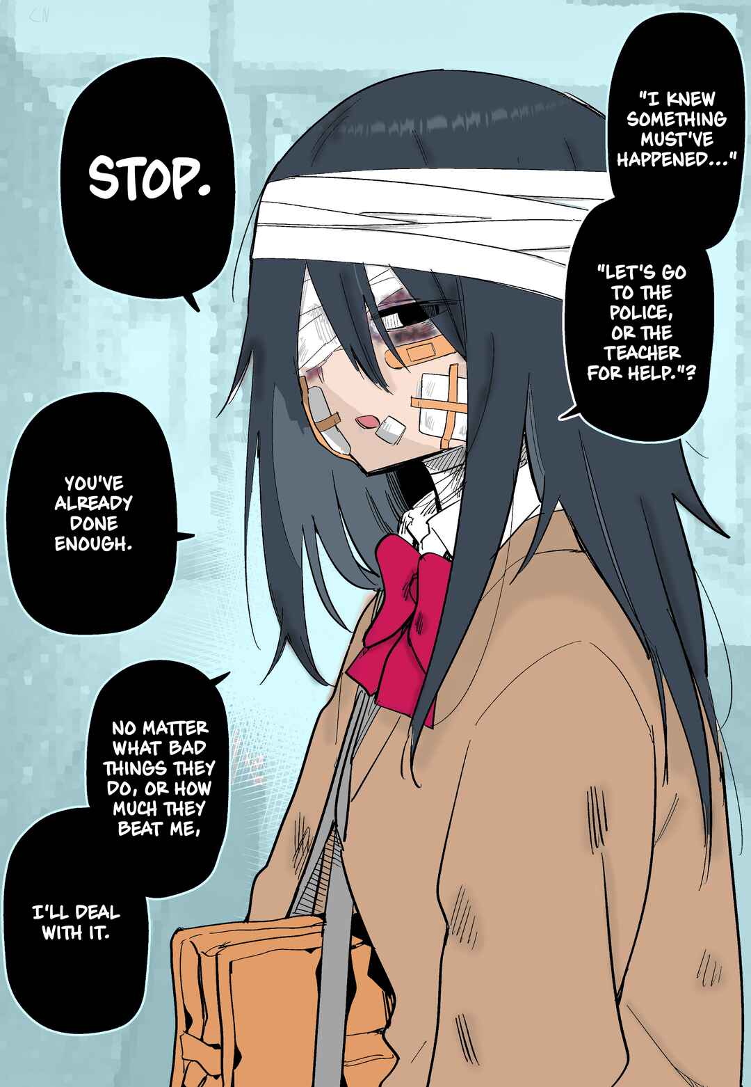 Page 1 Chapter 27 Azadarake no Classmate ga Shinpai de (Fan Colored)