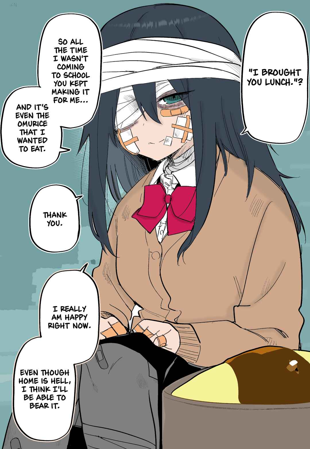 Page 1 Chapter 28 Azadarake no Classmate ga Shinpai de (Fan Colored)