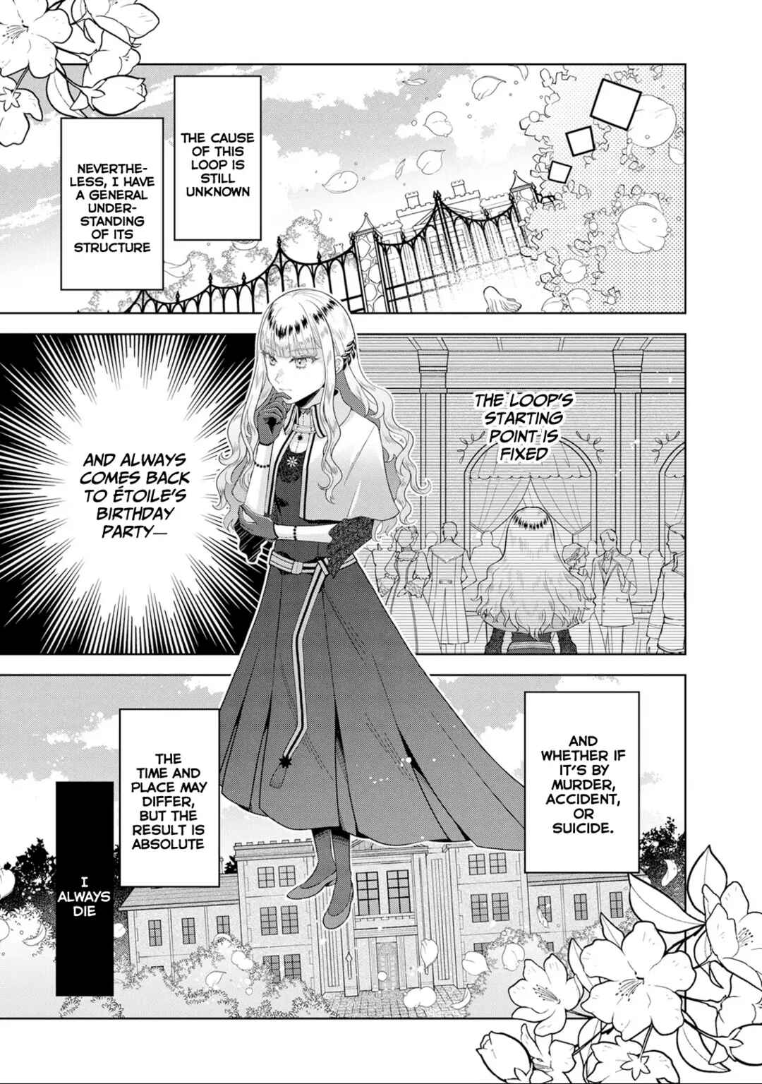 Page 10 Chapter 1.1 Loop kara Nukedasenai Akuyaku Reijou wa, Akiramete Suki Katte Ikiru Koto ni Kimemashita
