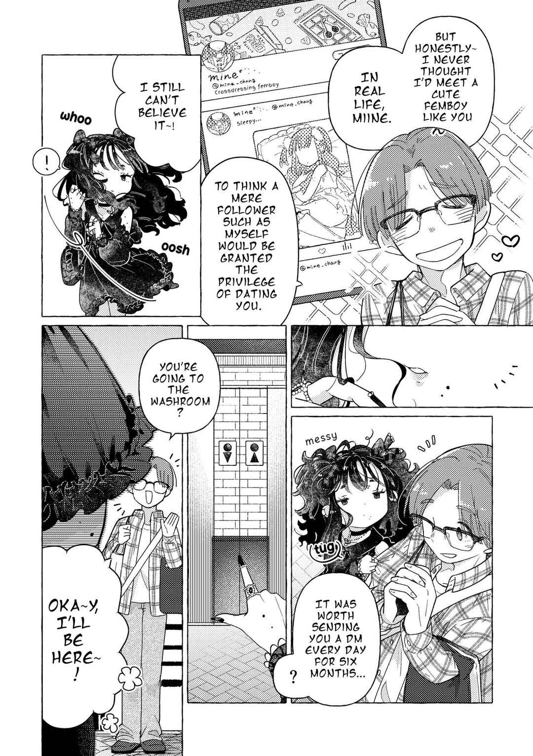 Page 10 Chapter Unknown_07a8 Jiraikei Josou Danshi Mine-chan