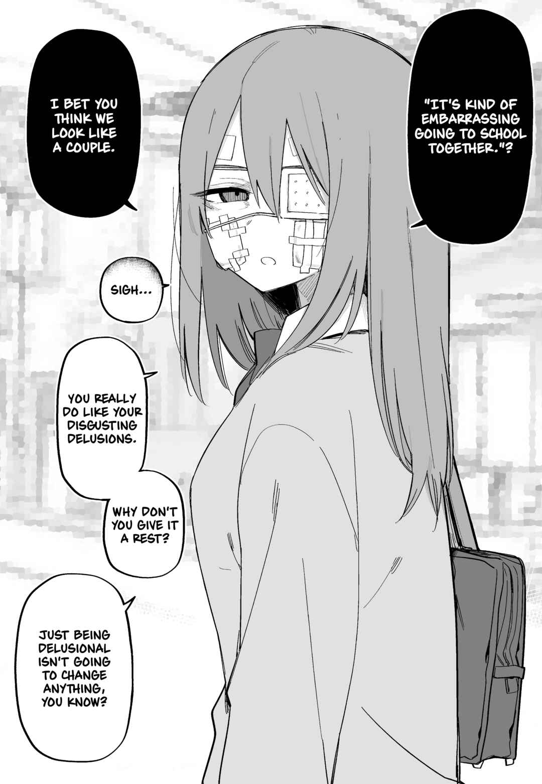 Page 1 Chapter 21 Azadarake no Classmate ga Shinpai de