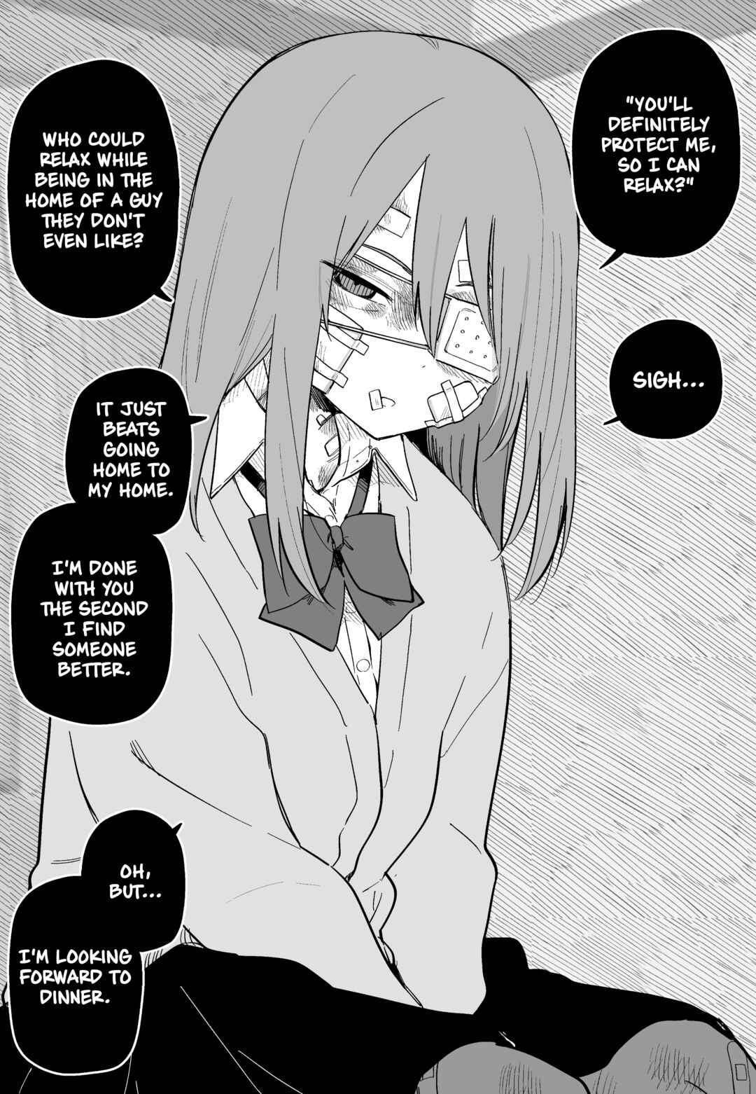 Page 1 Chapter 12 Azadarake no Classmate ga Shinpai de