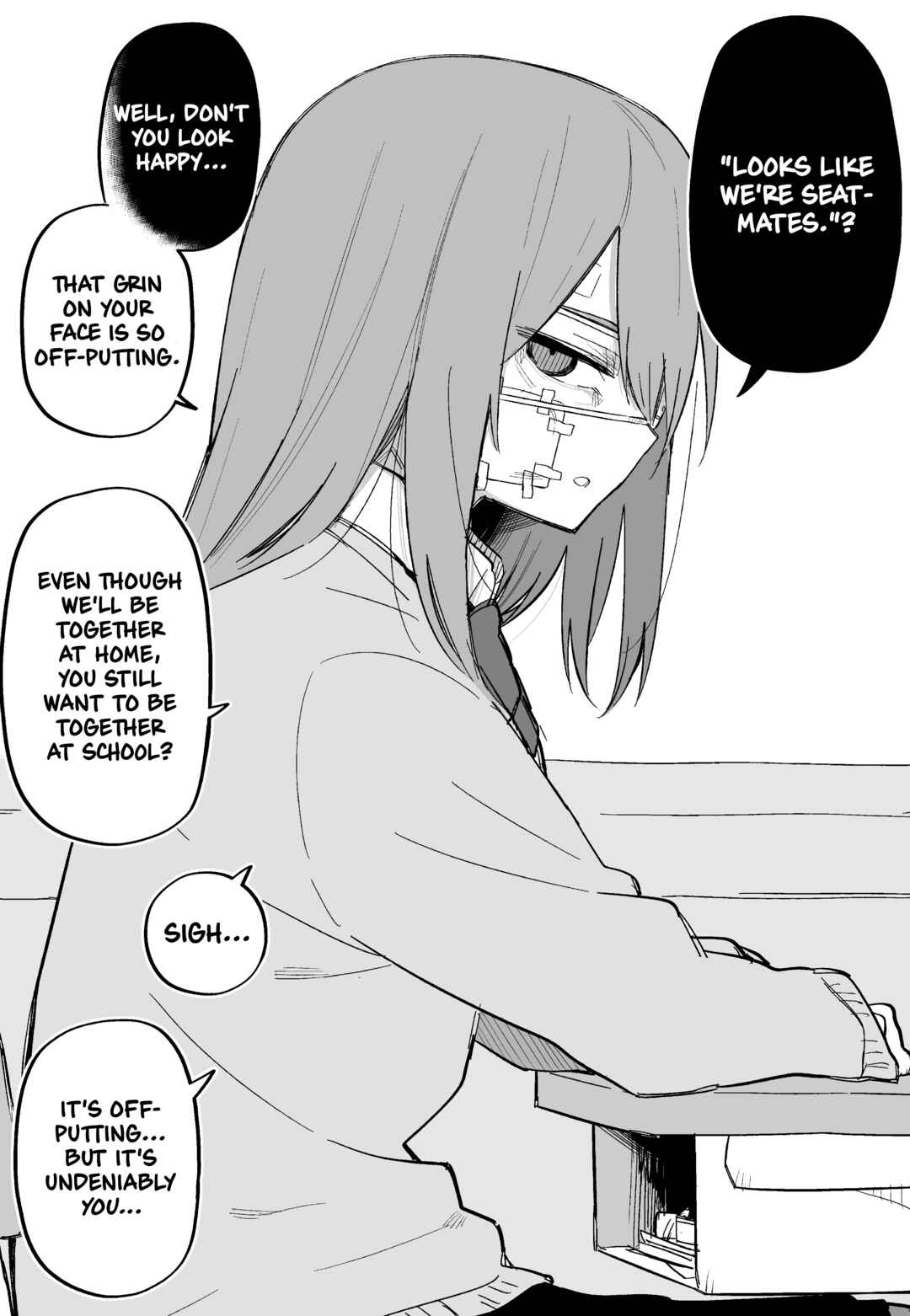 Page 1 Chapter 22 Azadarake no Classmate ga Shinpai de