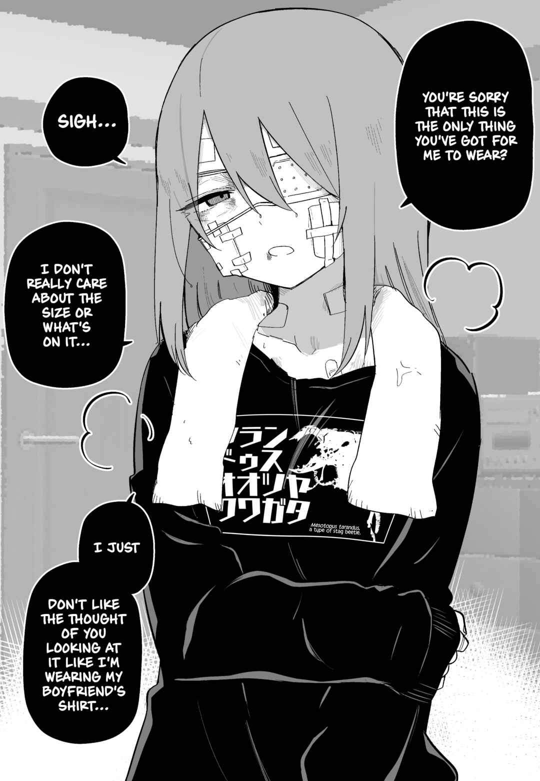Page 1 Chapter 14 Azadarake no Classmate ga Shinpai de