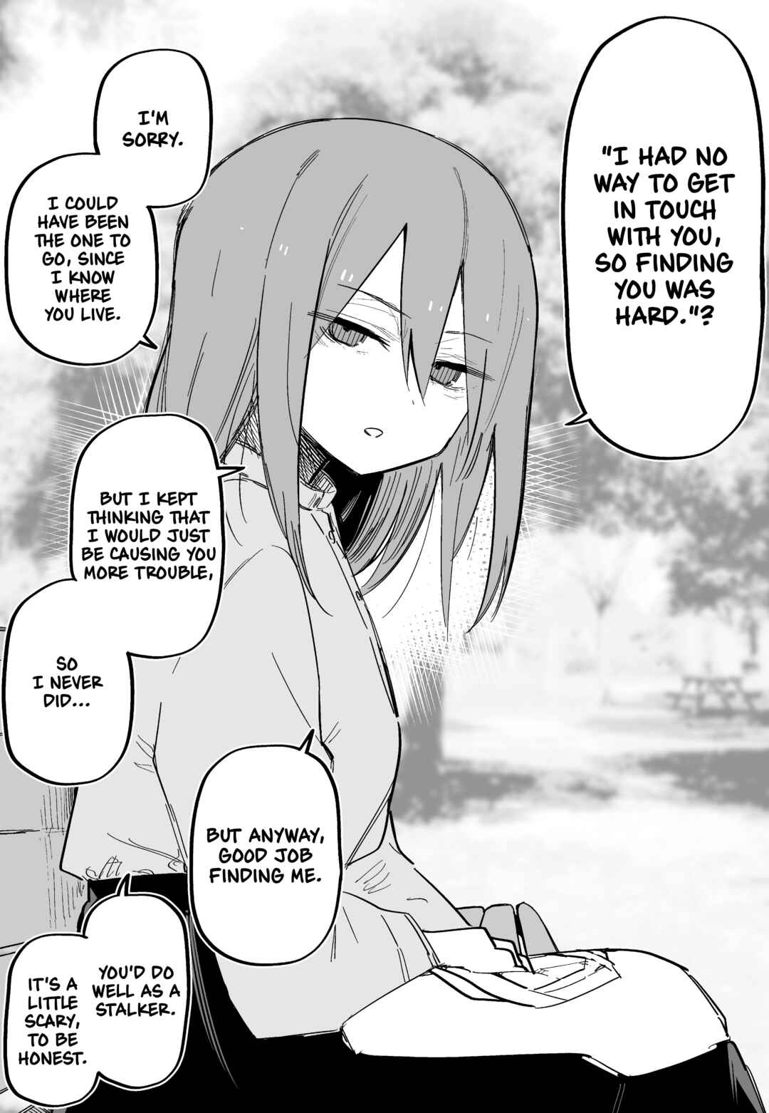 Page 1 Chapter 37 Azadarake no Classmate ga Shinpai de