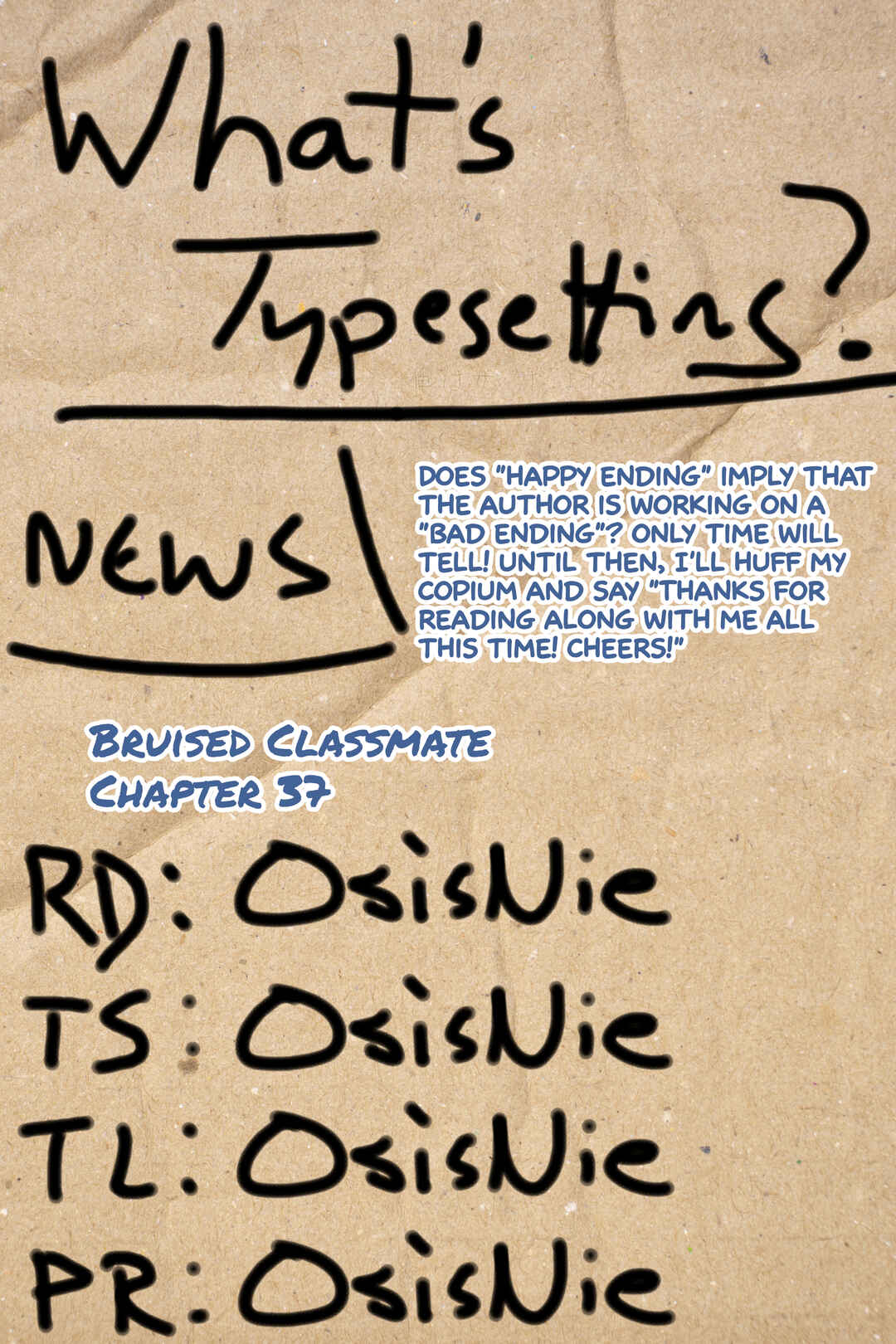 Page 11 Chapter 37 Azadarake no Classmate ga Shinpai de