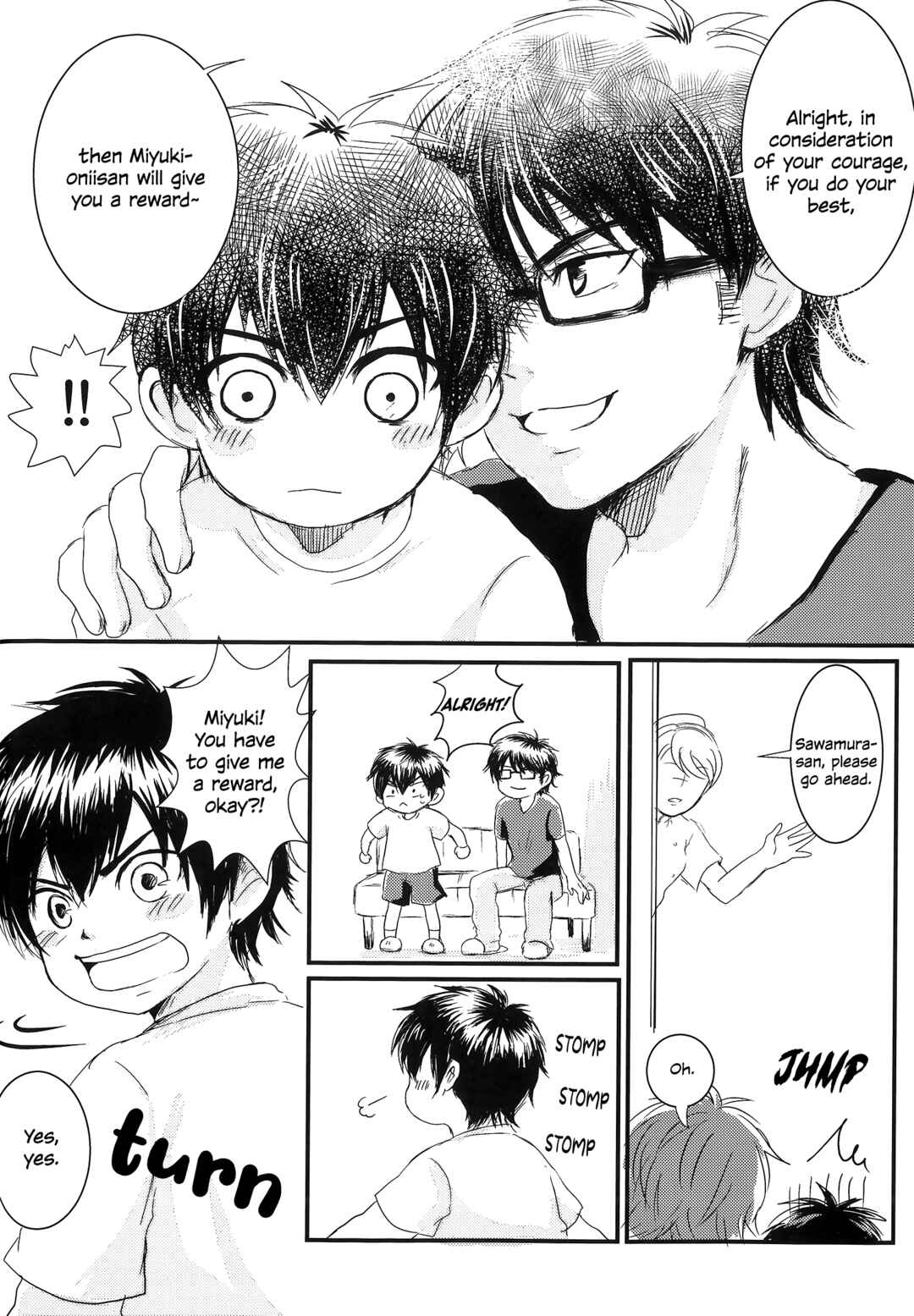 Page 10 Chapter Unknown_4fb1 Ace of Diamond - A Boy And A Youth (Doujinshi)