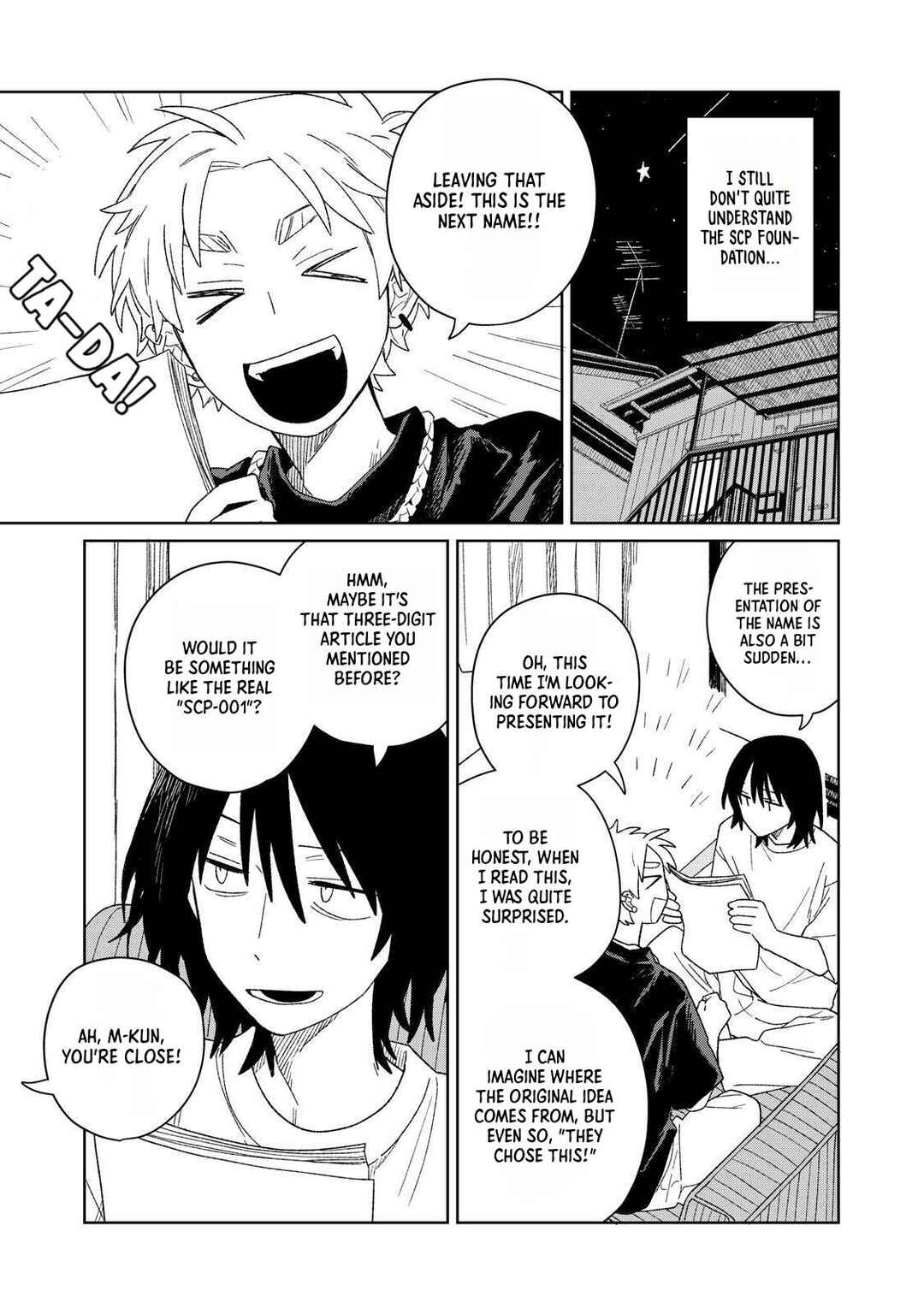 Page 12 Chapter 4 SCP tte Nan desu ka?
