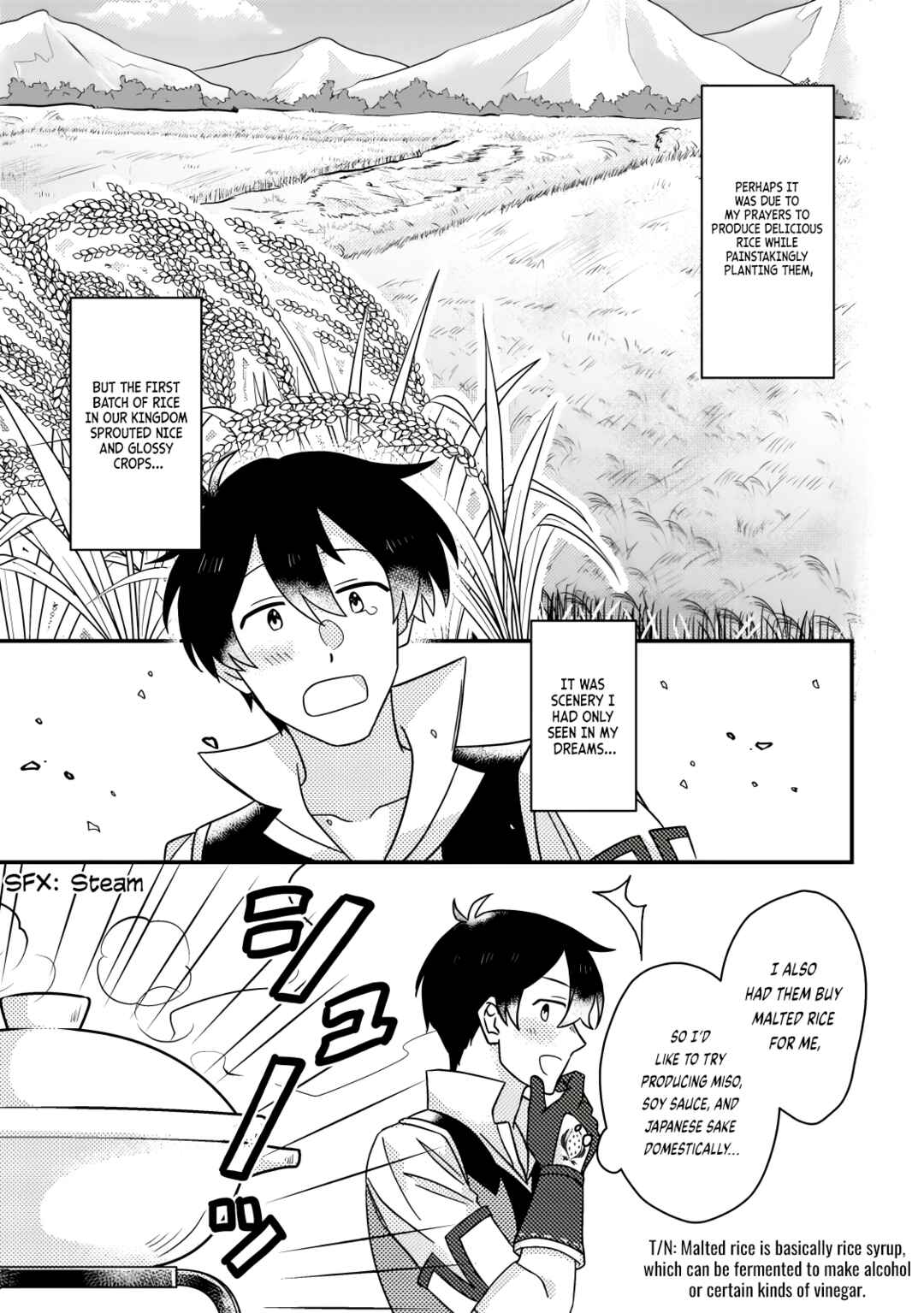 Page 4 Chapter 16.2 Kamigami no Kago de Seisan Kakumei ~Isekai no Katasumi de Mattari Slow Life Shi Tetara, Naze ka Tasaina Jinzai ga Atsumatte Saikyou Kokka ga Dekitemashita~