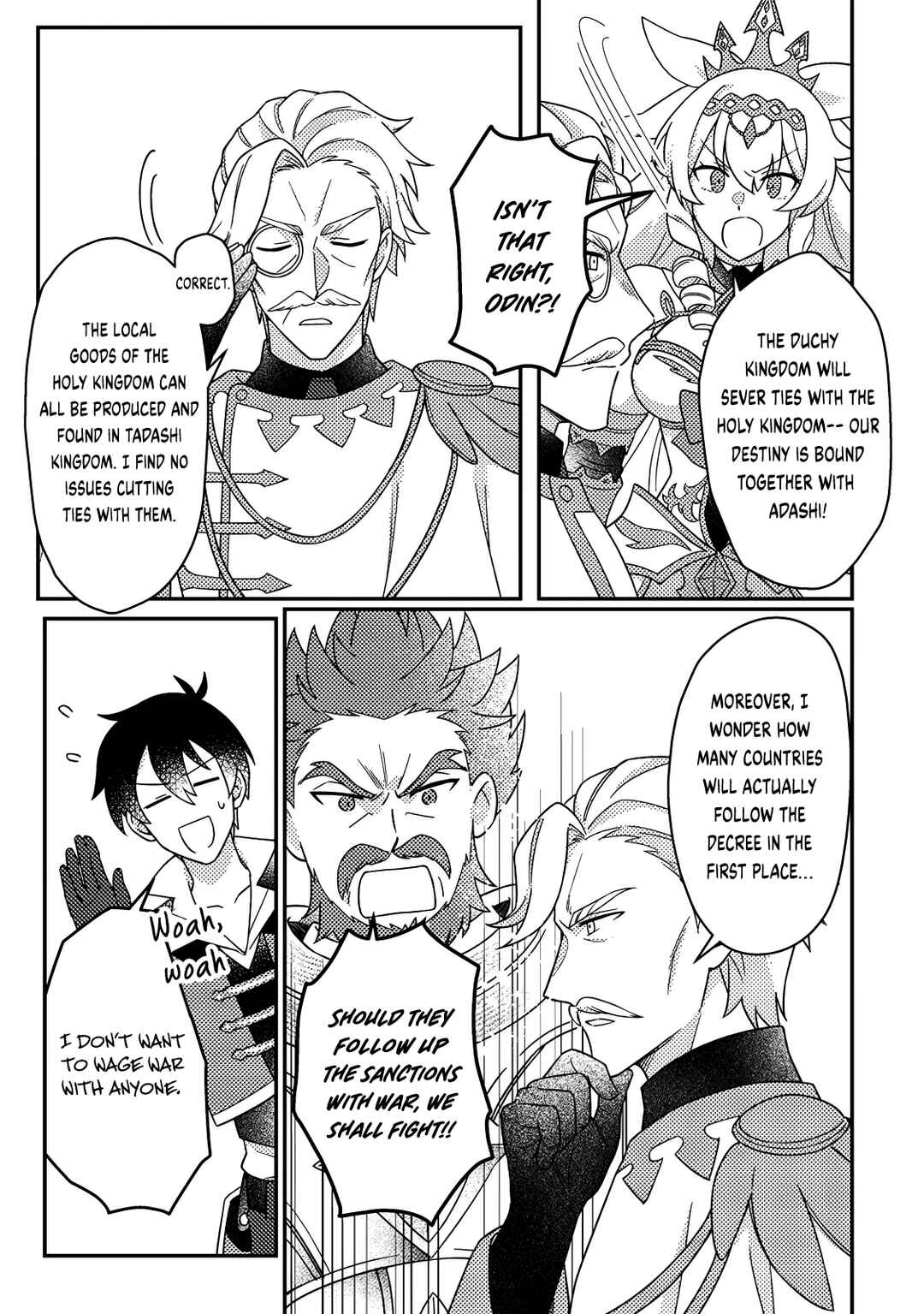 Page 4 Chapter 28.1 Kamigami no Kago de Seisan Kakumei ~Isekai no Katasumi de Mattari Slow Life Shi Tetara, Naze ka Tasaina Jinzai ga Atsumatte Saikyou Kokka ga Dekitemashita~