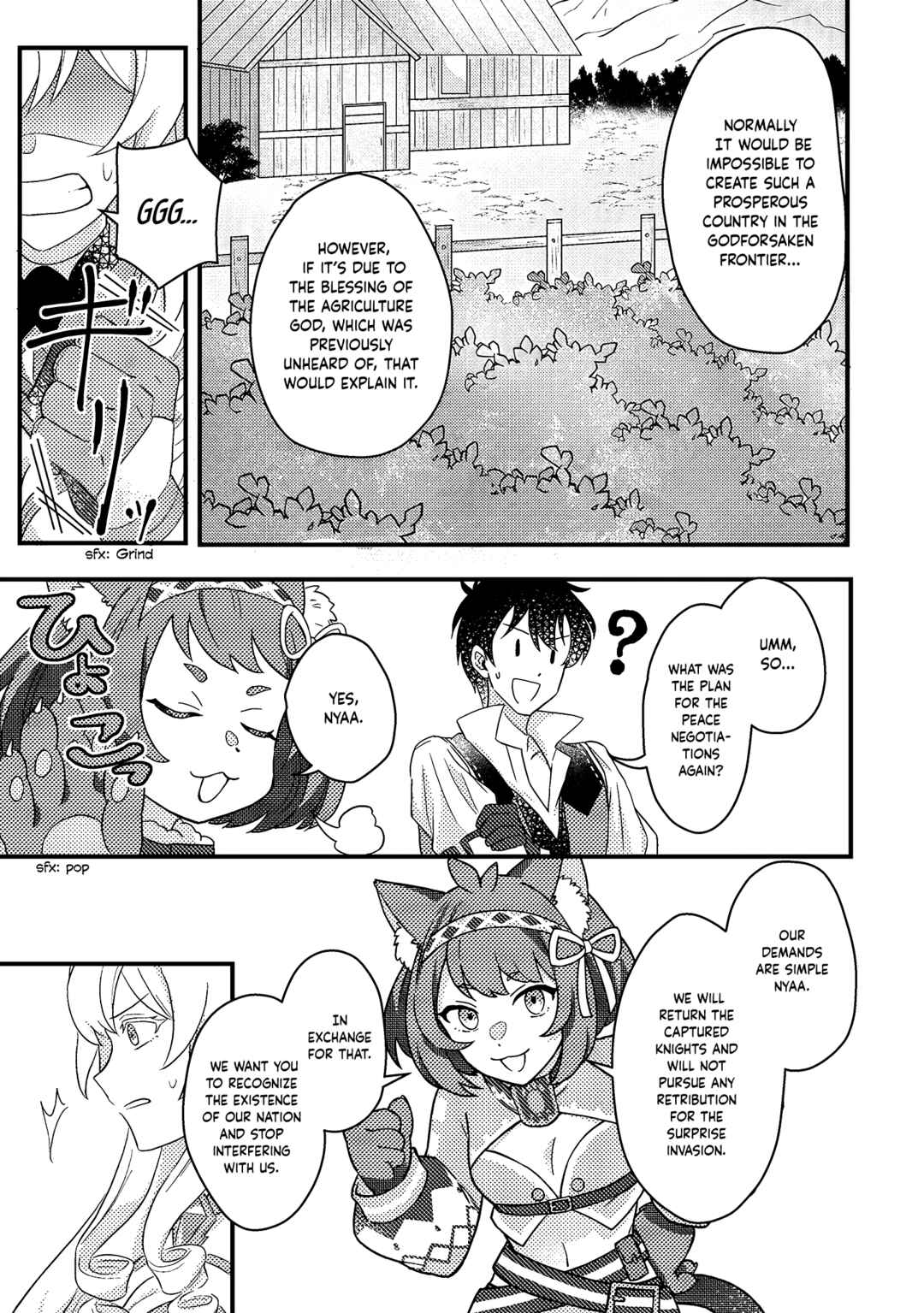Page 9 Chapter 11.2 Kamigami no Kago de Seisan Kakumei ~Isekai no Katasumi de Mattari Slow Life Shi Tetara, Naze ka Tasaina Jinzai ga Atsumatte Saikyou Kokka ga Dekitemashita~