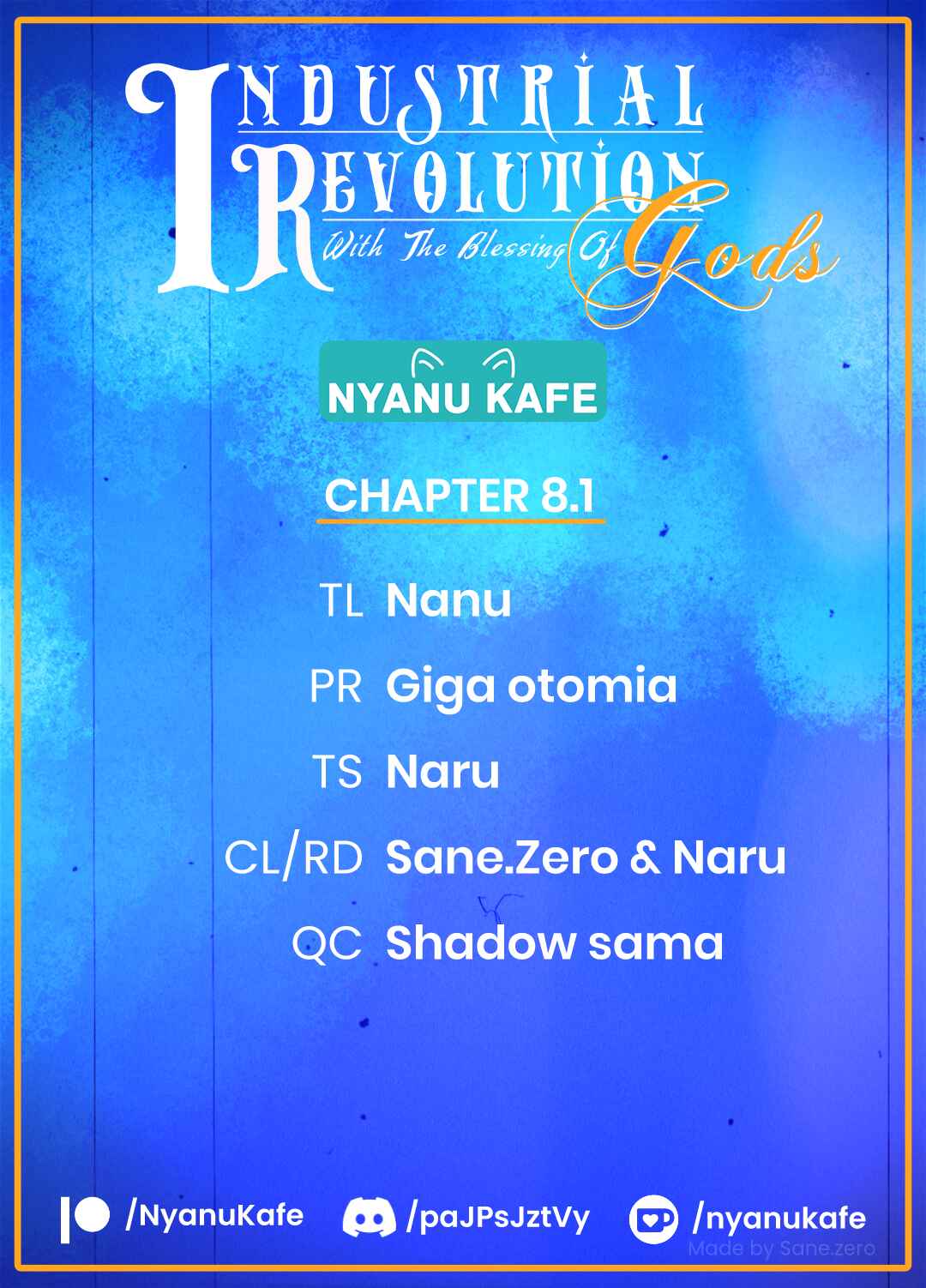 Page 1 Chapter 8.1 Kamigami no Kago de Seisan Kakumei ~Isekai no Katasumi de Mattari Slow Life Shi Tetara, Naze ka Tasaina Jinzai ga Atsumatte Saikyou Kokka ga Dekitemashita~