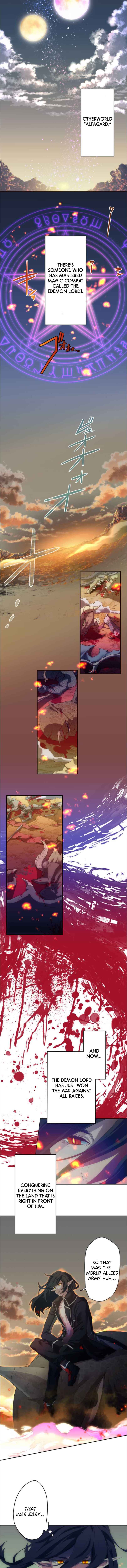 Page 2 Chapter 1 Maou App de S-kyuu Hunter ni Naremashita