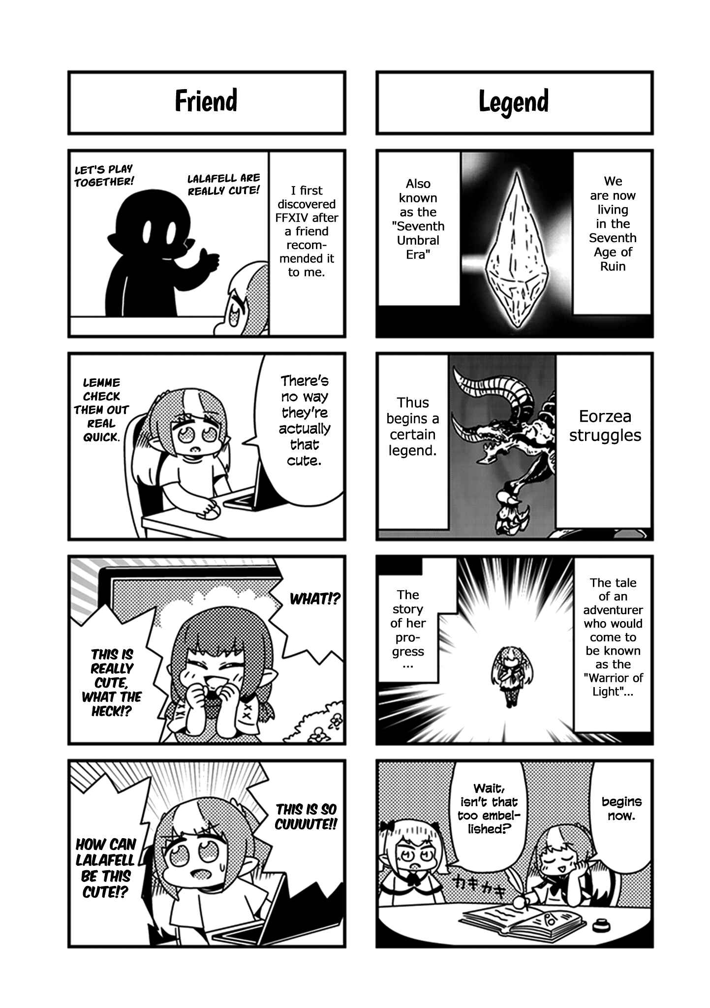 Page 1 Chapter 6.1 Final Fantasy XIV - Lalafell-sensei Will Teach You!