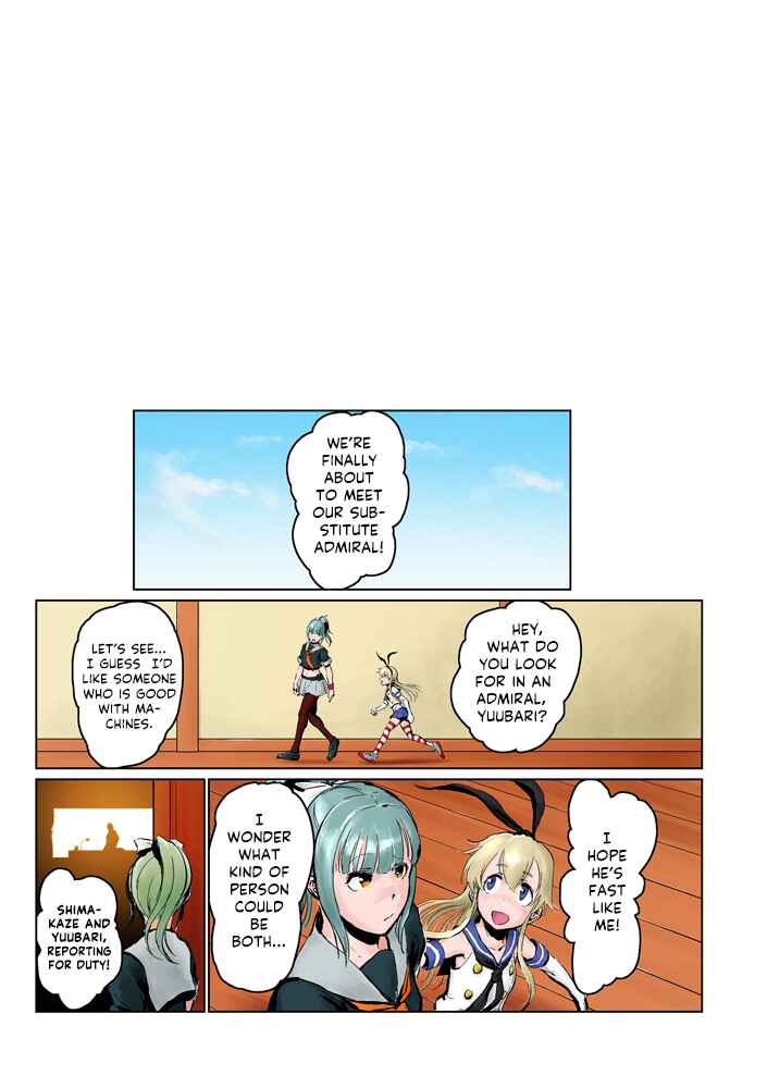 Page 1 Chapter Unknown_0aa2 Kantai Collection X Fast & Furious (Doujinshi)
