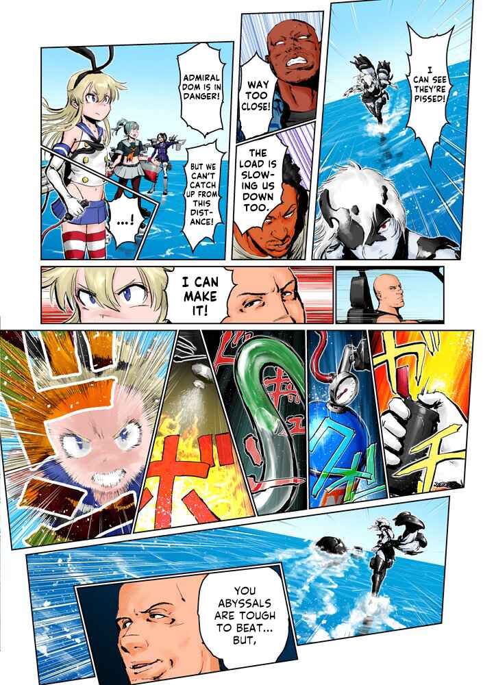 Page 6 Chapter Unknown_0aa2 Kantai Collection X Fast & Furious (Doujinshi)