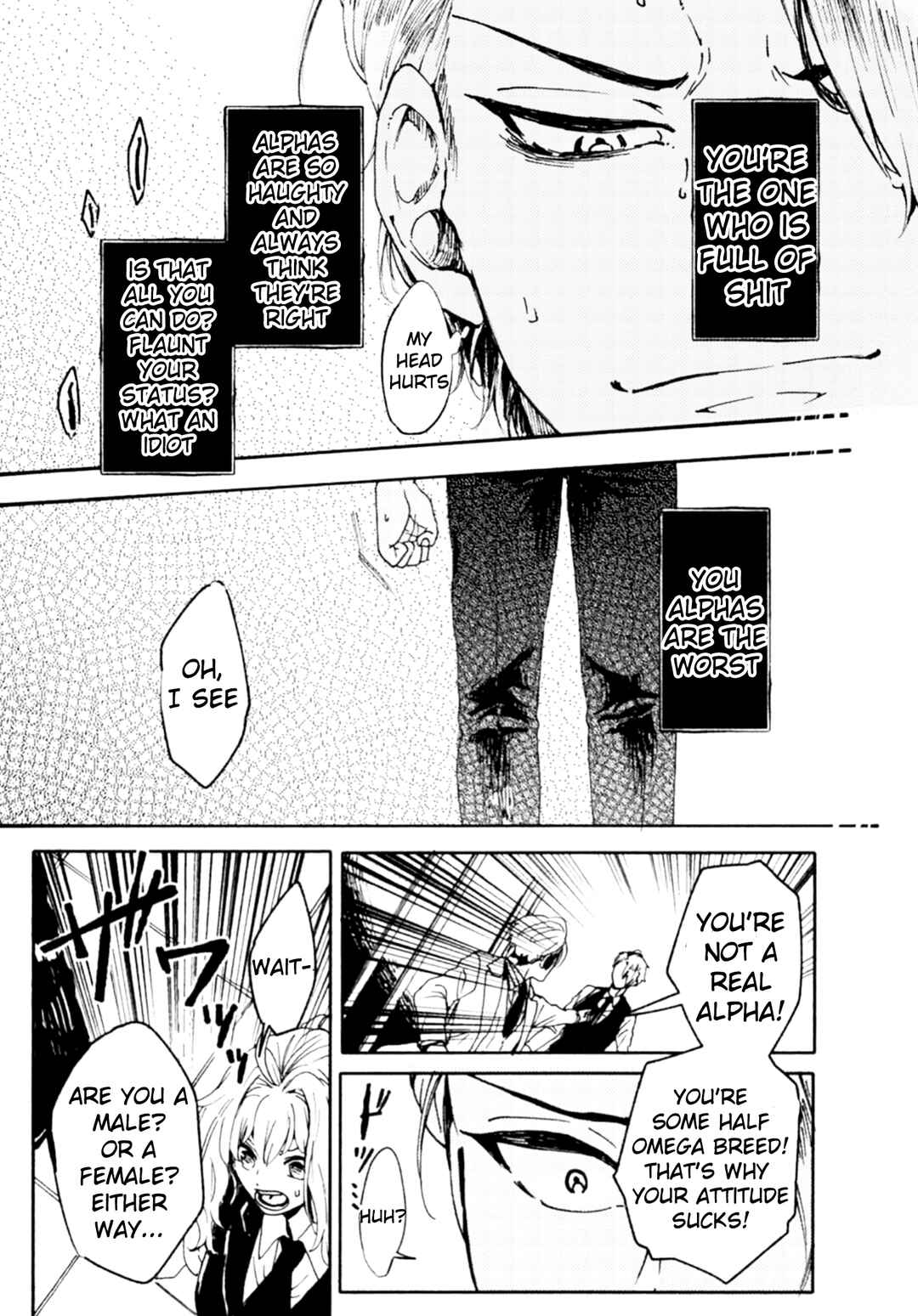 Page 13 Chapter 2 Ookami α-san to Ookami Ω-kun