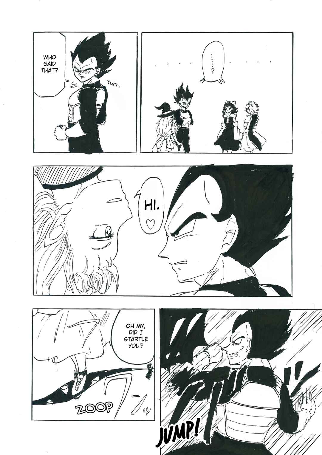 Page 17 Chapter 2 Touhou & Dragon Ball - EAST VEGETA (Doujinshi)