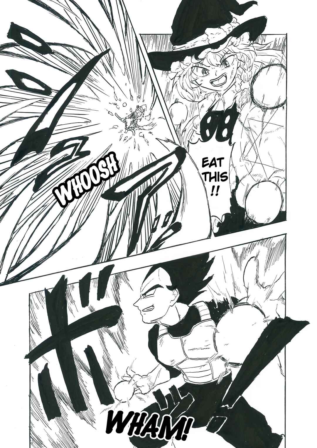 Page 4 Chapter 2 Touhou & Dragon Ball - EAST VEGETA (Doujinshi)