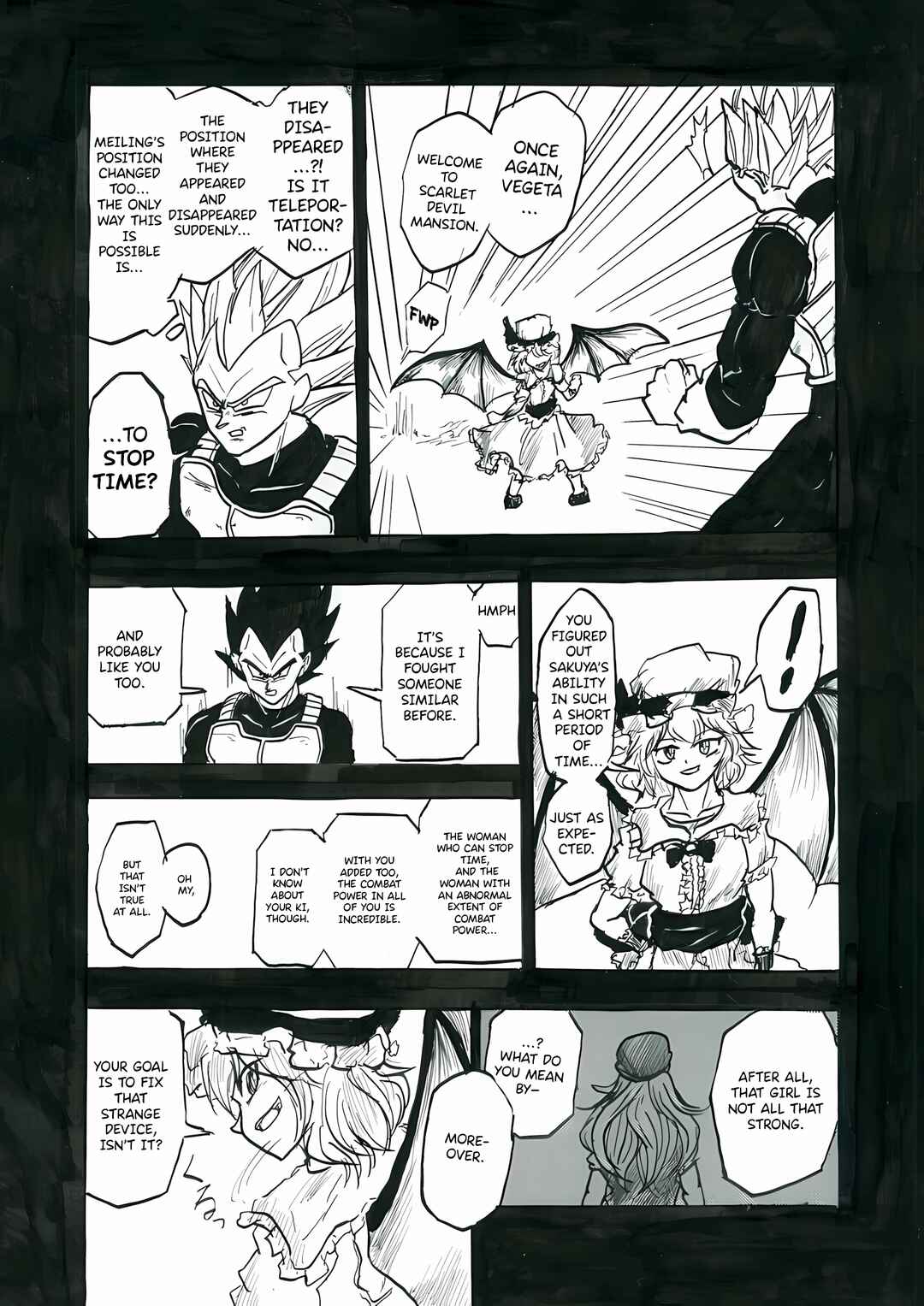 Page 4 Chapter 8 Touhou & Dragon Ball - EAST VEGETA (Doujinshi)