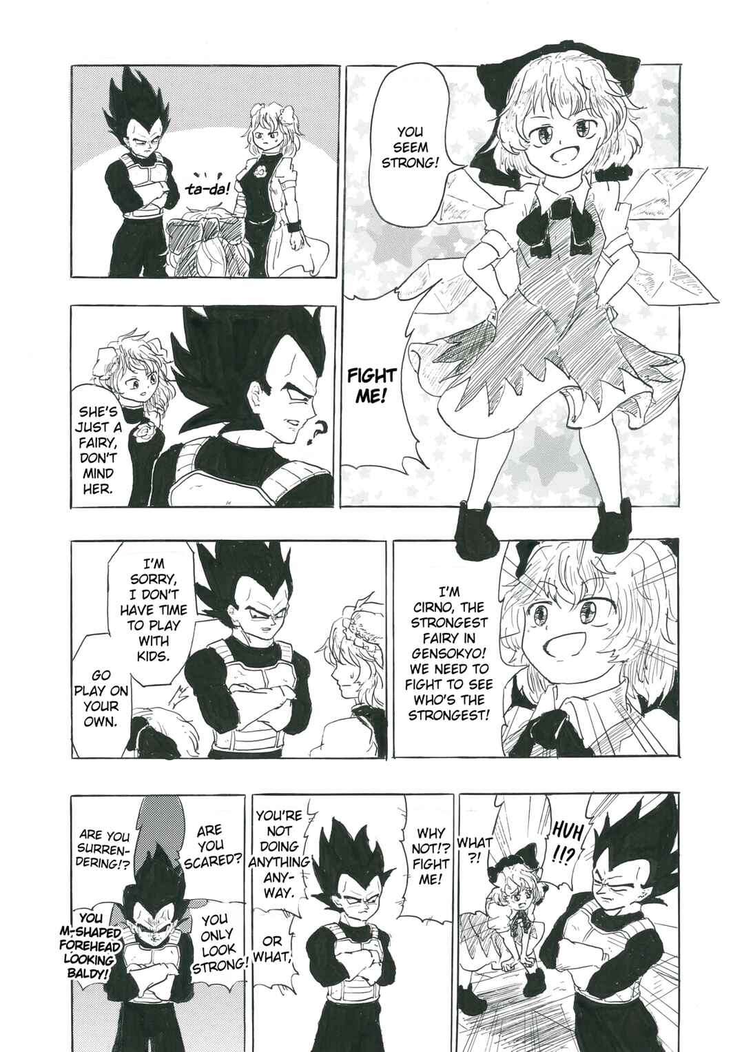Page 7 Chapter 1 Touhou & Dragon Ball - EAST VEGETA (Doujinshi)