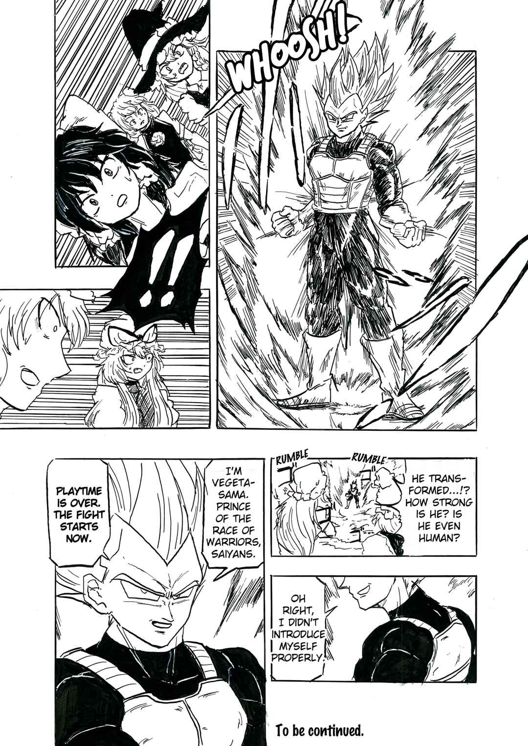 Page 10 Chapter 4 Touhou & Dragon Ball - EAST VEGETA (Doujinshi)