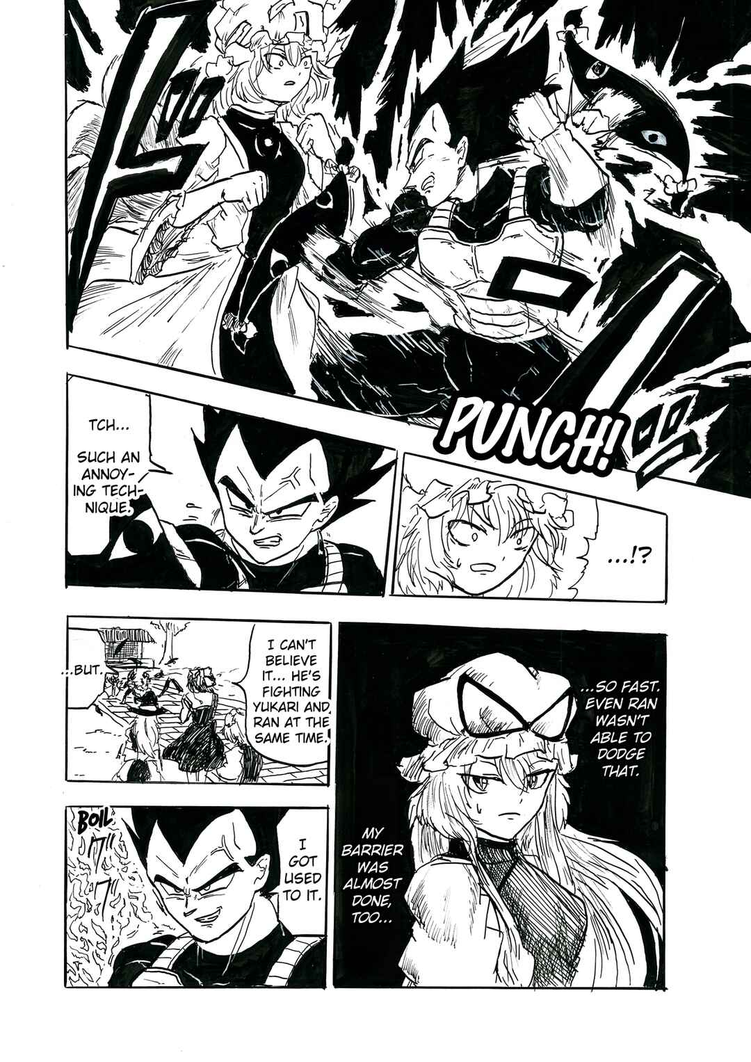 Page 9 Chapter 4 Touhou & Dragon Ball - EAST VEGETA (Doujinshi)