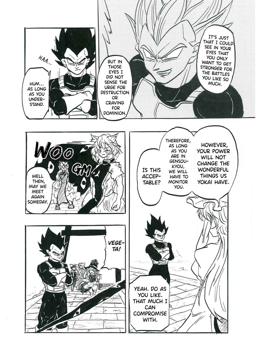 Page 16 Chapter 5 Touhou & Dragon Ball - EAST VEGETA (Doujinshi)