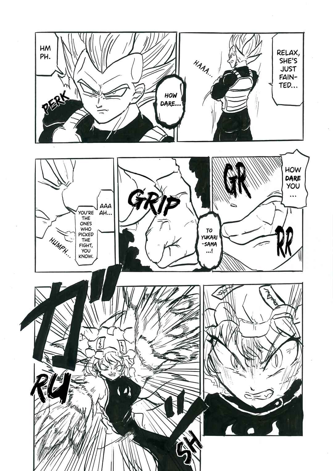Page 6 Chapter 5 Touhou & Dragon Ball - EAST VEGETA (Doujinshi)