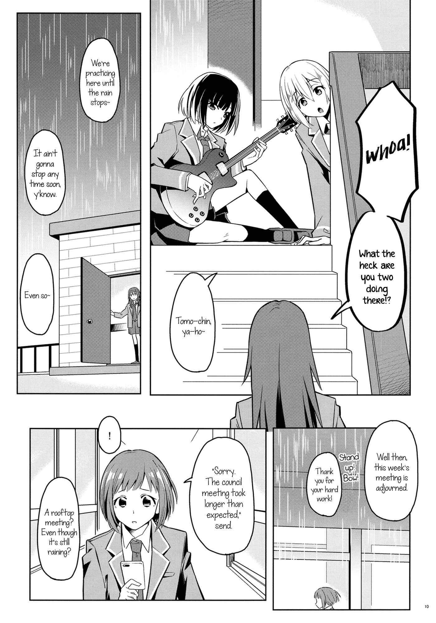 Page 10 Chapter Unknown_90cd BanG Dream! -  If Tomorrow Clears Up (Doujinshi)