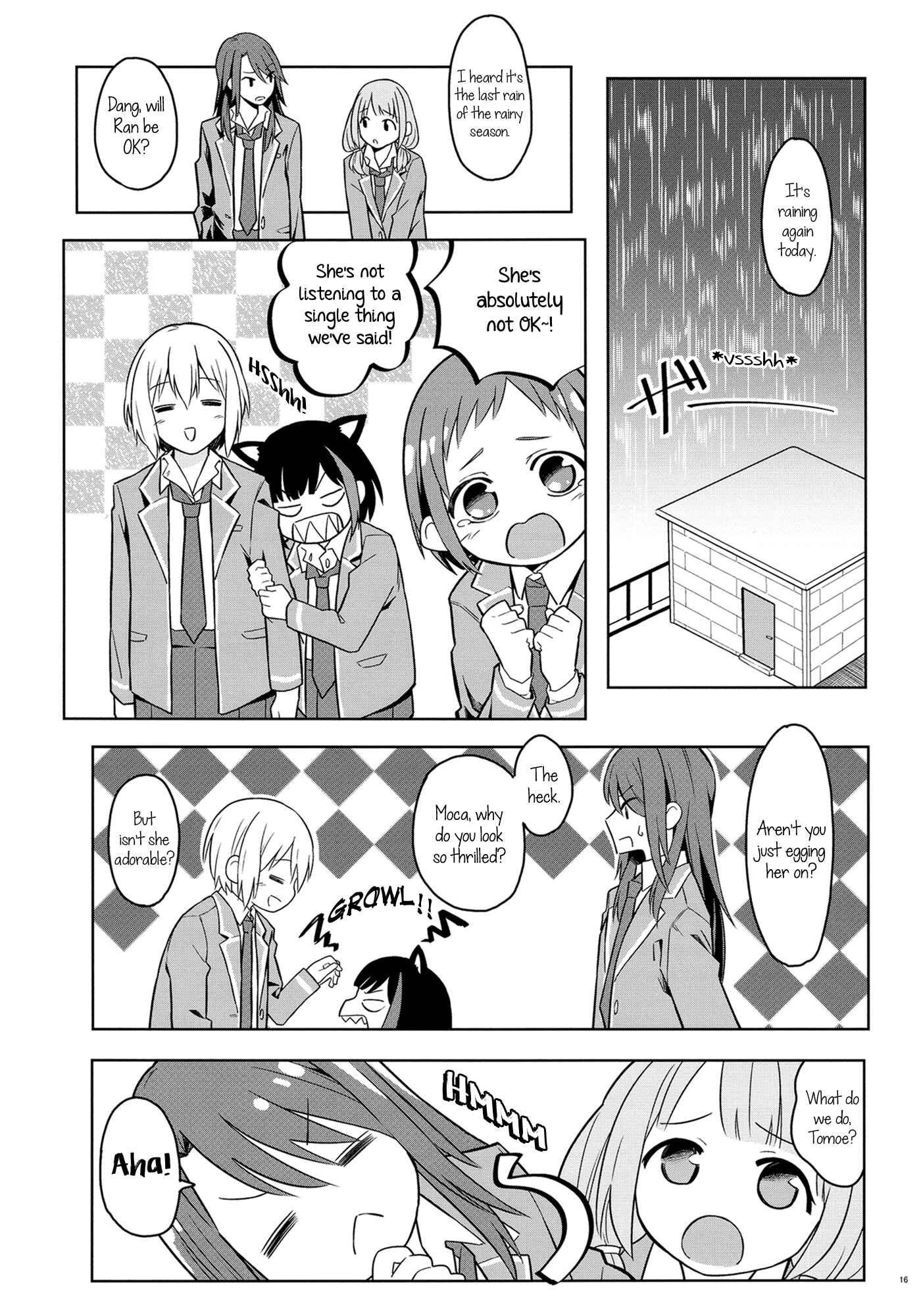 Page 16 Chapter Unknown_90cd BanG Dream! -  If Tomorrow Clears Up (Doujinshi)