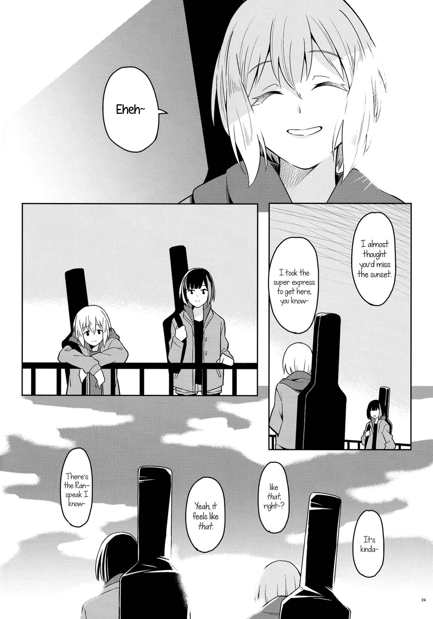 Page 24 Chapter Unknown_90cd BanG Dream! -  If Tomorrow Clears Up (Doujinshi)