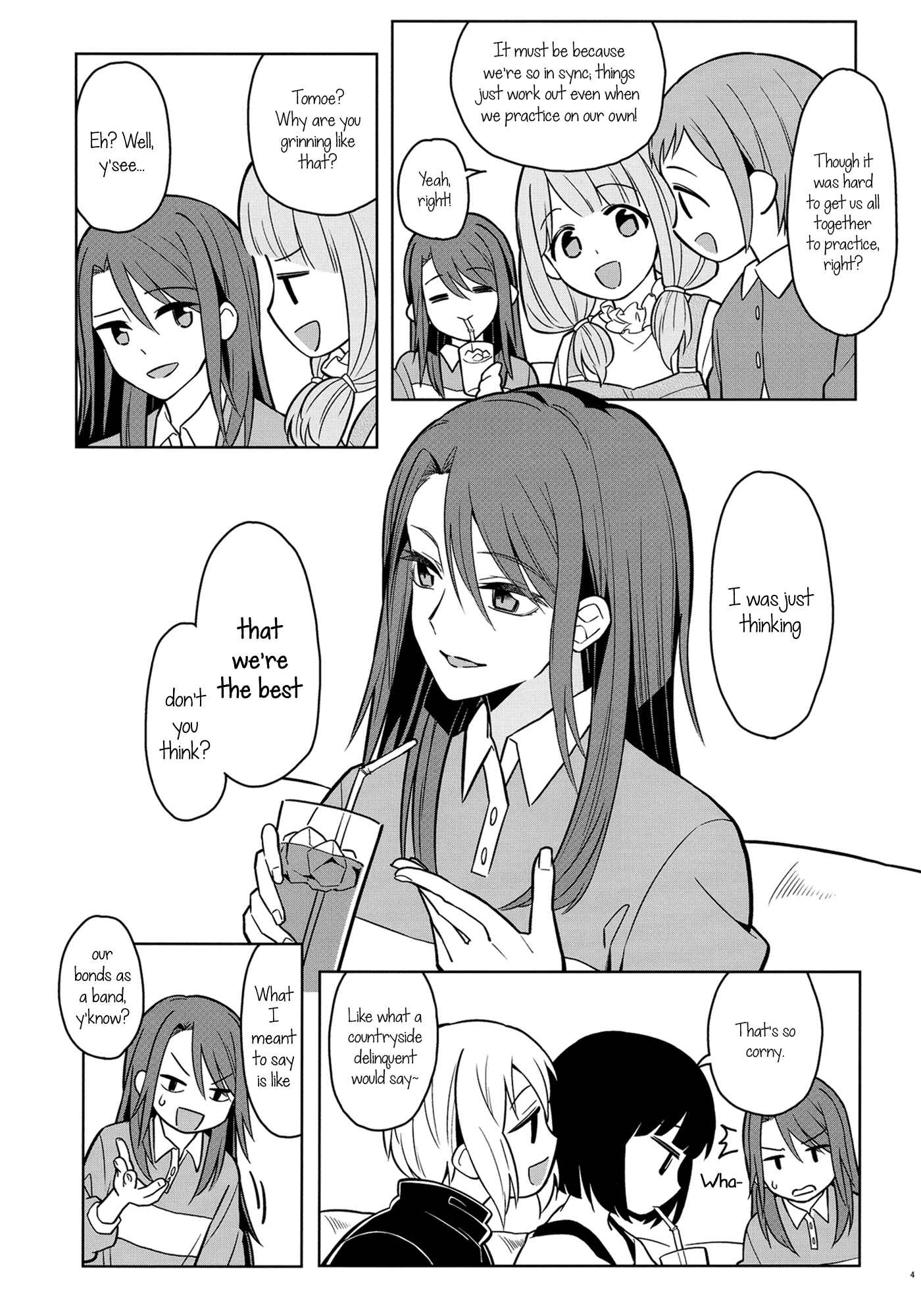 Page 4 Chapter Unknown_90cd BanG Dream! -  If Tomorrow Clears Up (Doujinshi)
