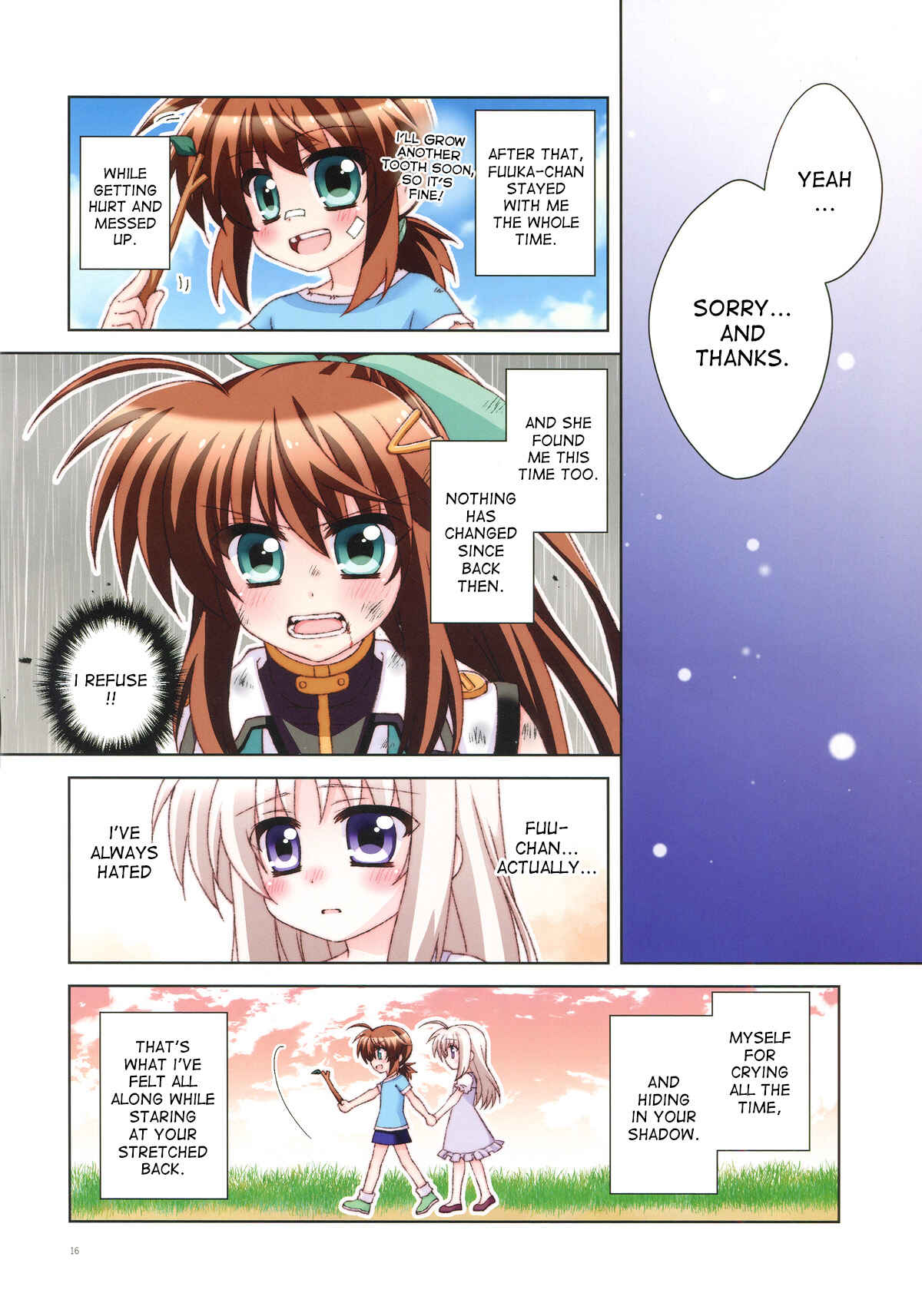 Page 15 Chapter Unknown_561c Mahou Shoujo Lyrical Nanoha - Fu-Rin Box-ing (Doujinshi)